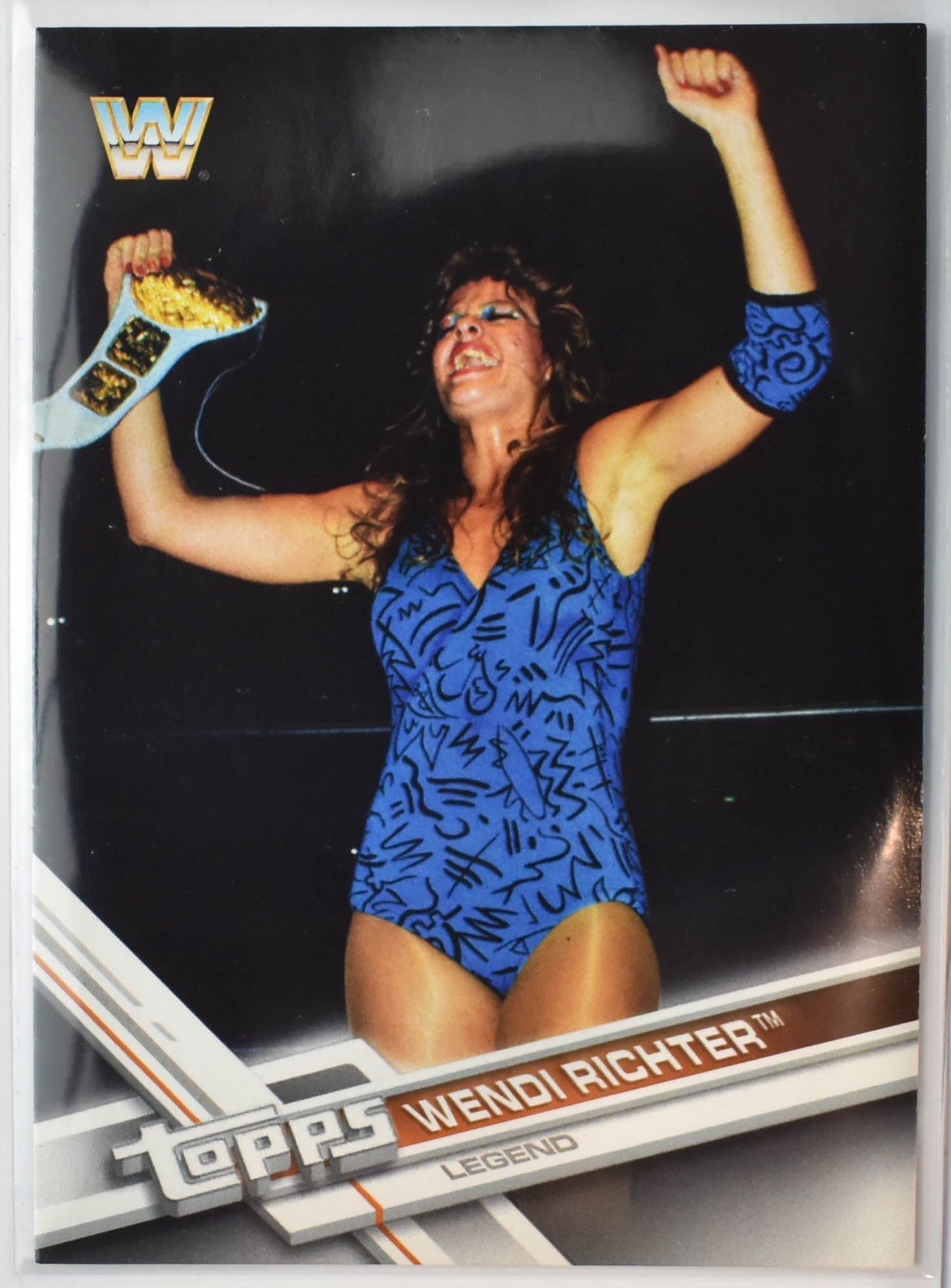Wendi Richter 200 Topps WWE Wrestling Card 2017 Legend