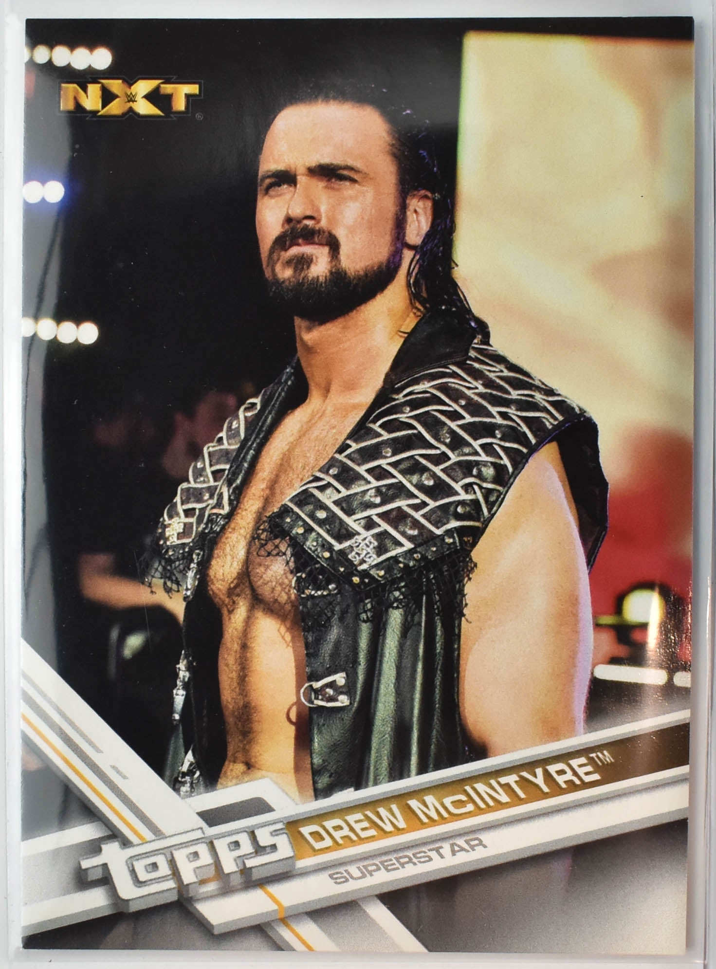 Drew Mcintyre 169 Topps WWE Wrestling Card 2017