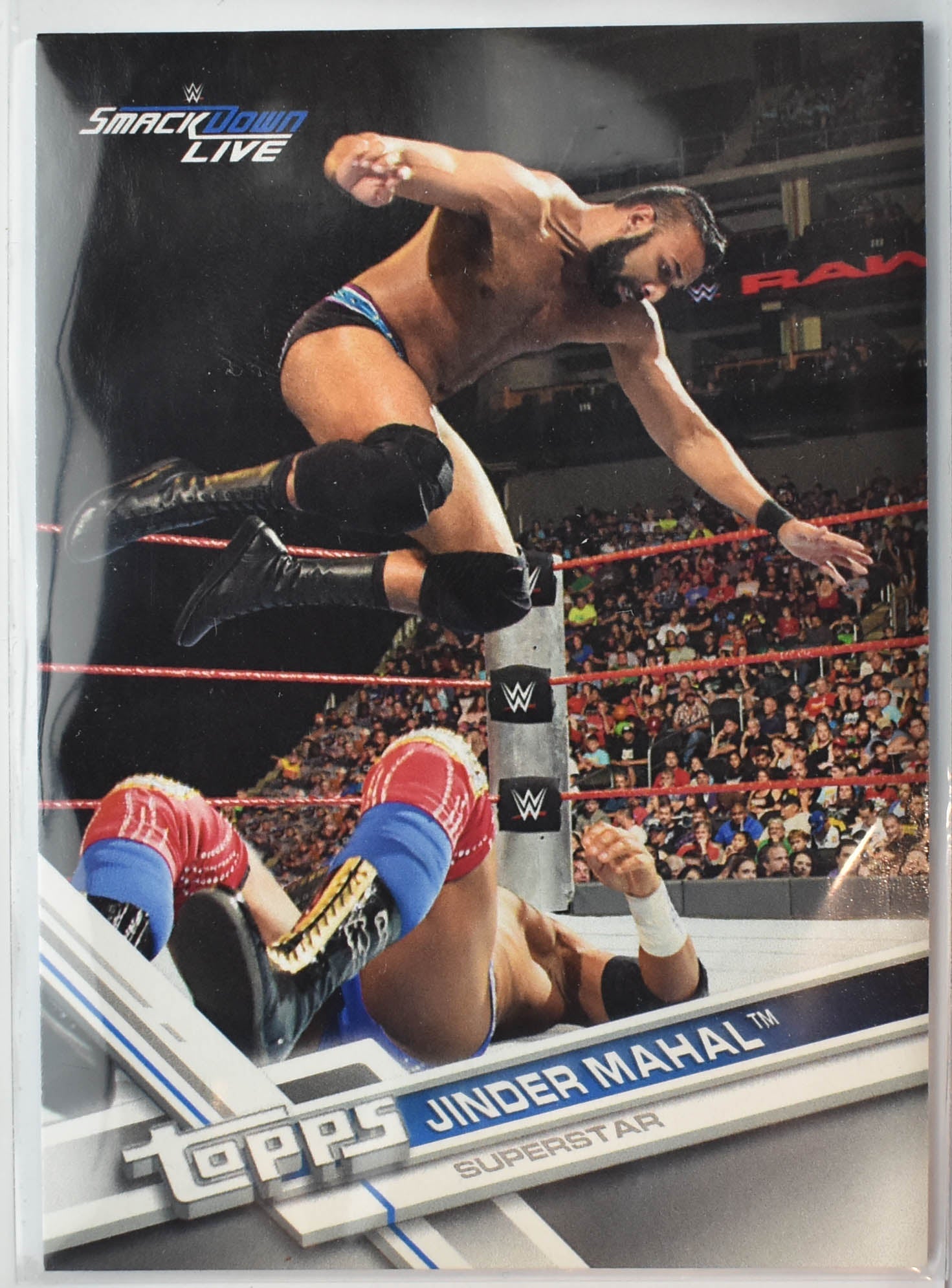 Jinder Mahal 150 Topps WWE Wrestling Card 2017 Smackdown Live