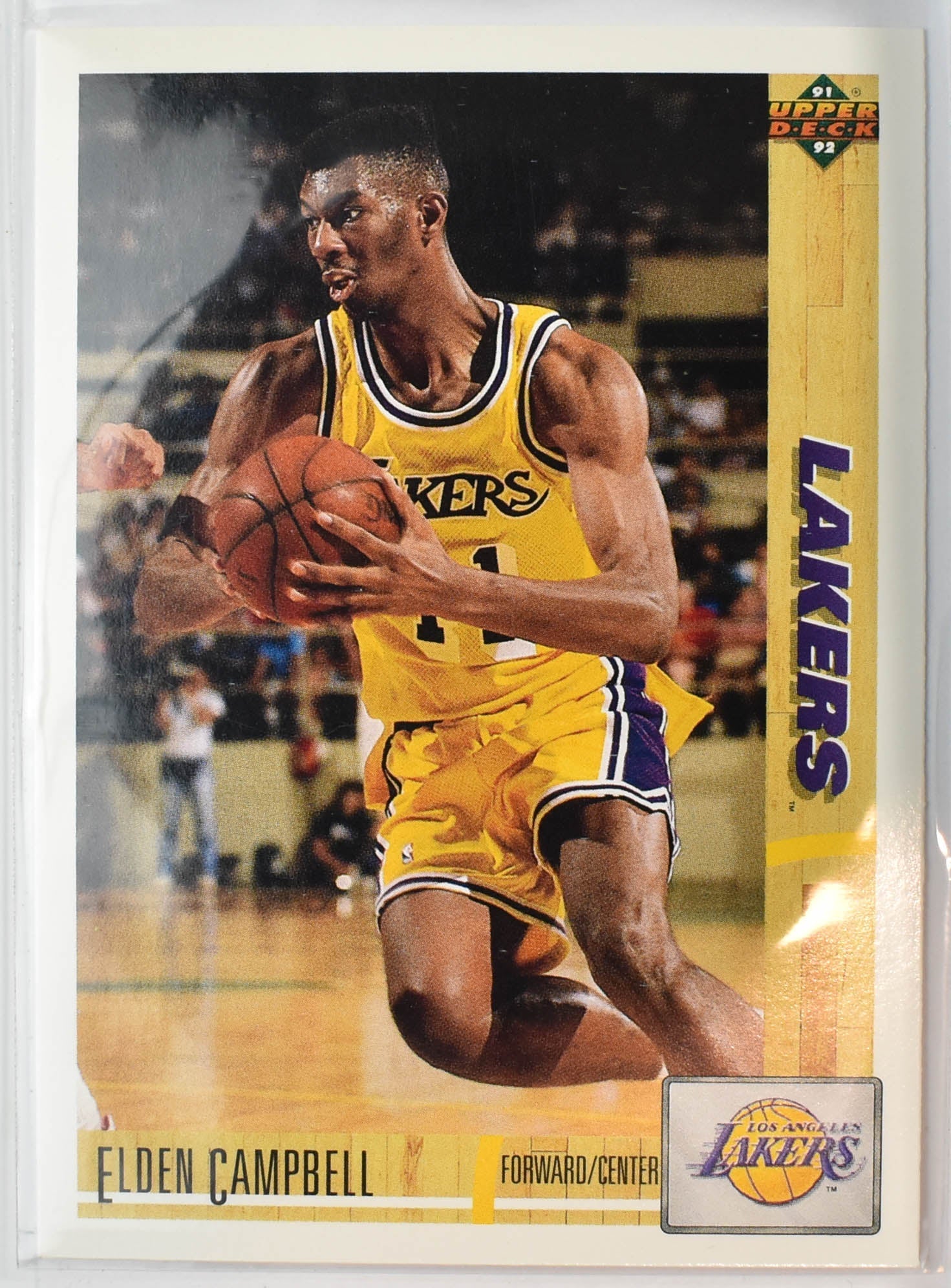 Elden Campbell 126 Upper Deck 1991 - 1992 Basketball Card