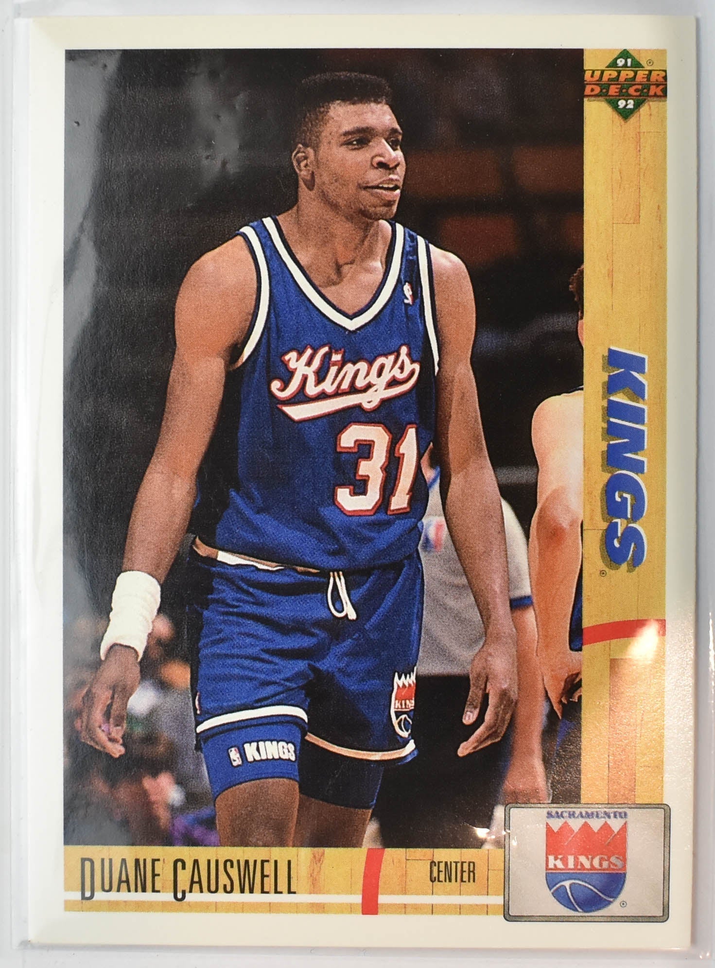 Duane Causwell 358 Upper Deck 1991 - 1992 Basketball Card