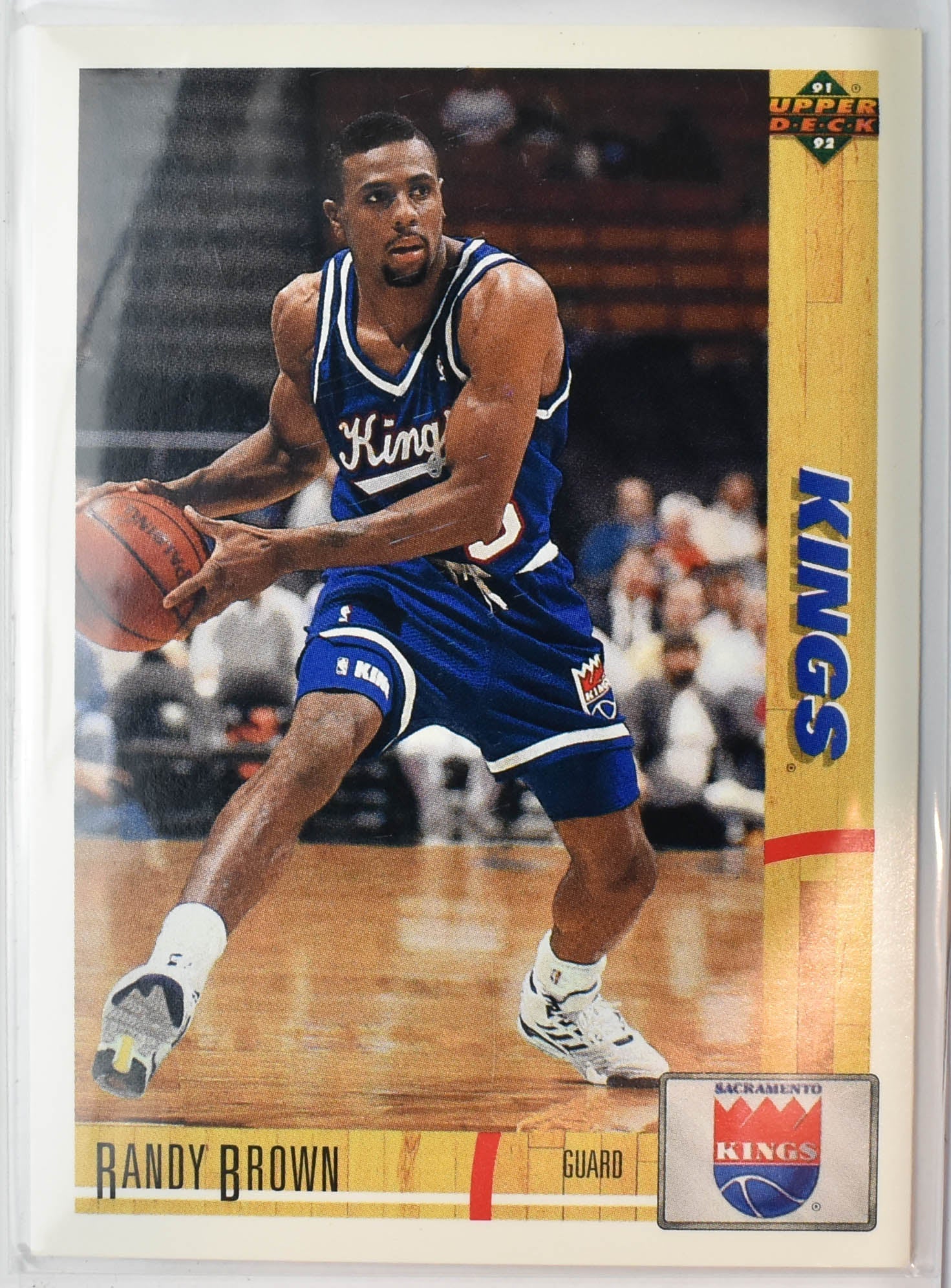 Randy Brown 437 Upper Deck 1991 - 1992 Basketball Card