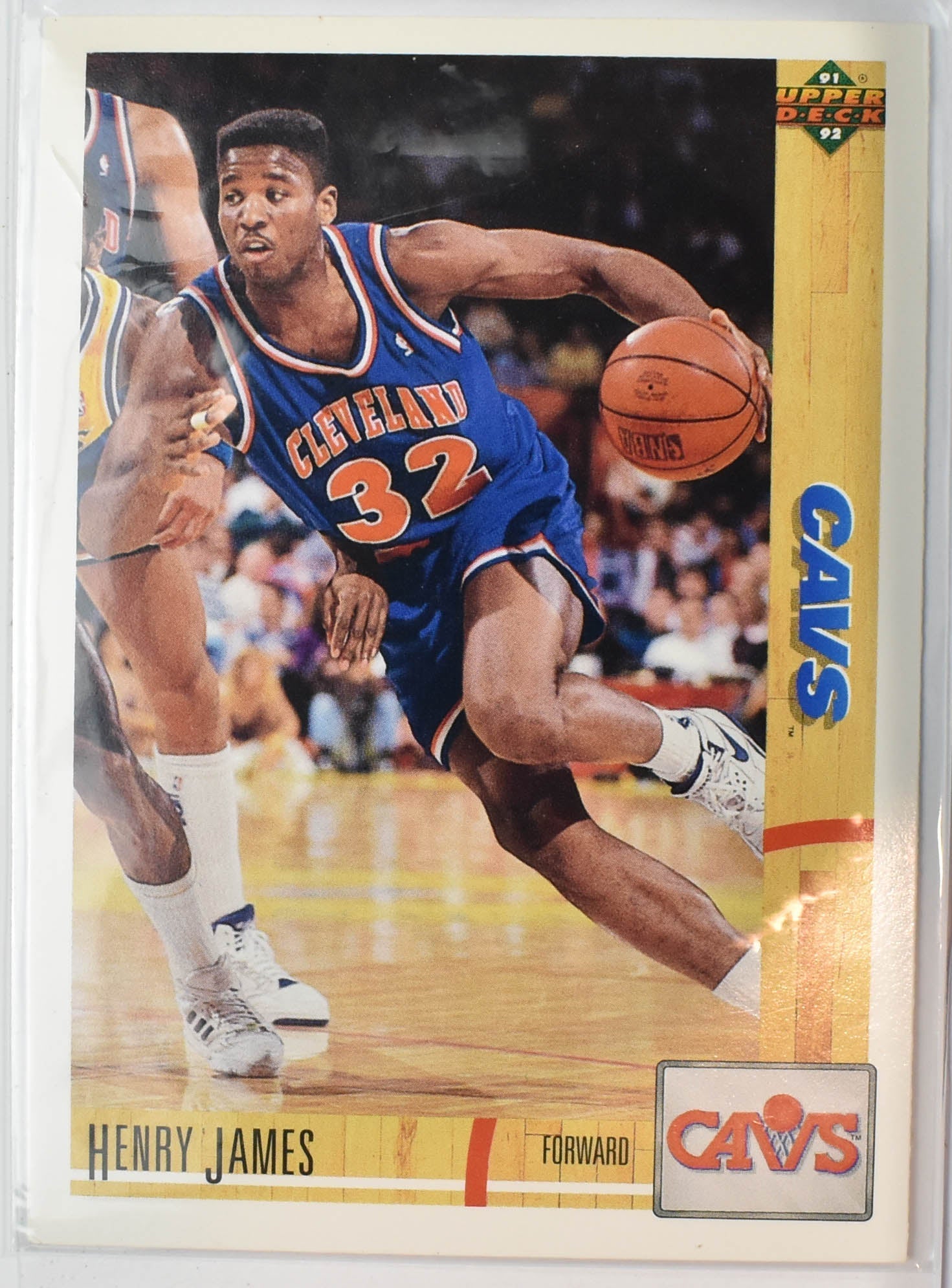 Henry James 369 Upper Deck 1991 - 1992 Basketball Card