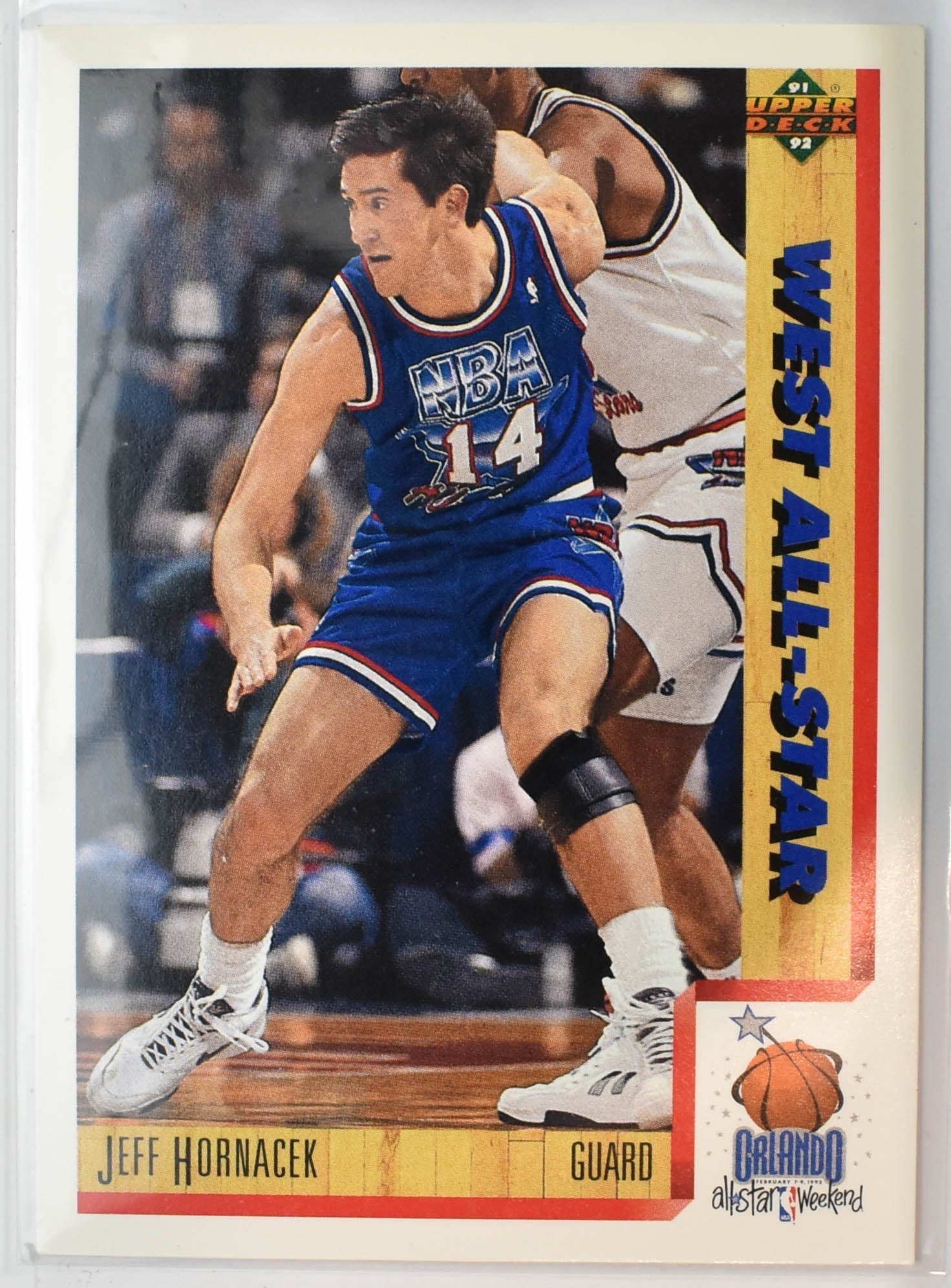 Jeff Hornacek 469 NBA Upper Deck 1991 - 1992 Basketball Card