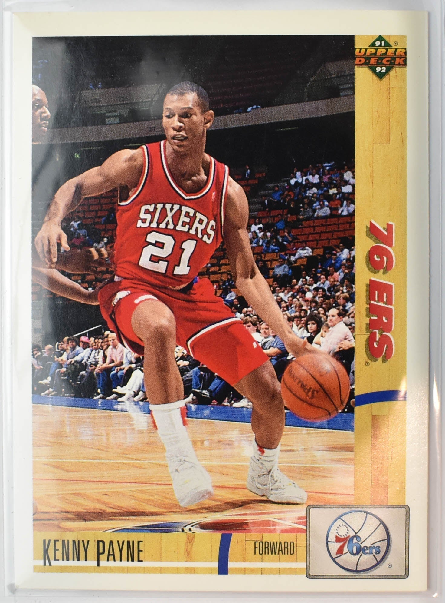 Kenny Payne 28 Upper Deck 1991 - 1992 Basketball Card