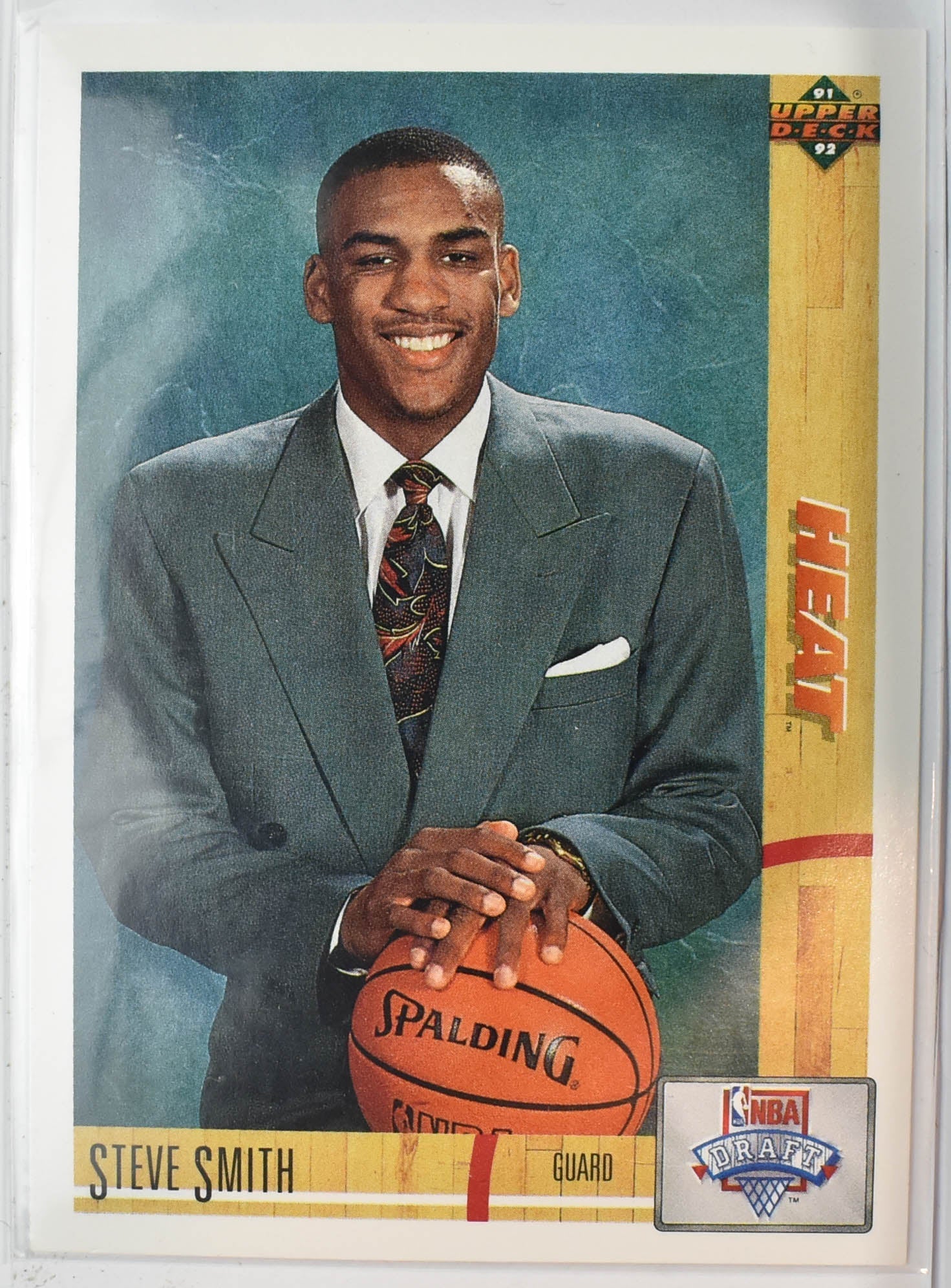 Steve Smith 4 Upper Deck 1991 - 1992 Basketball Card