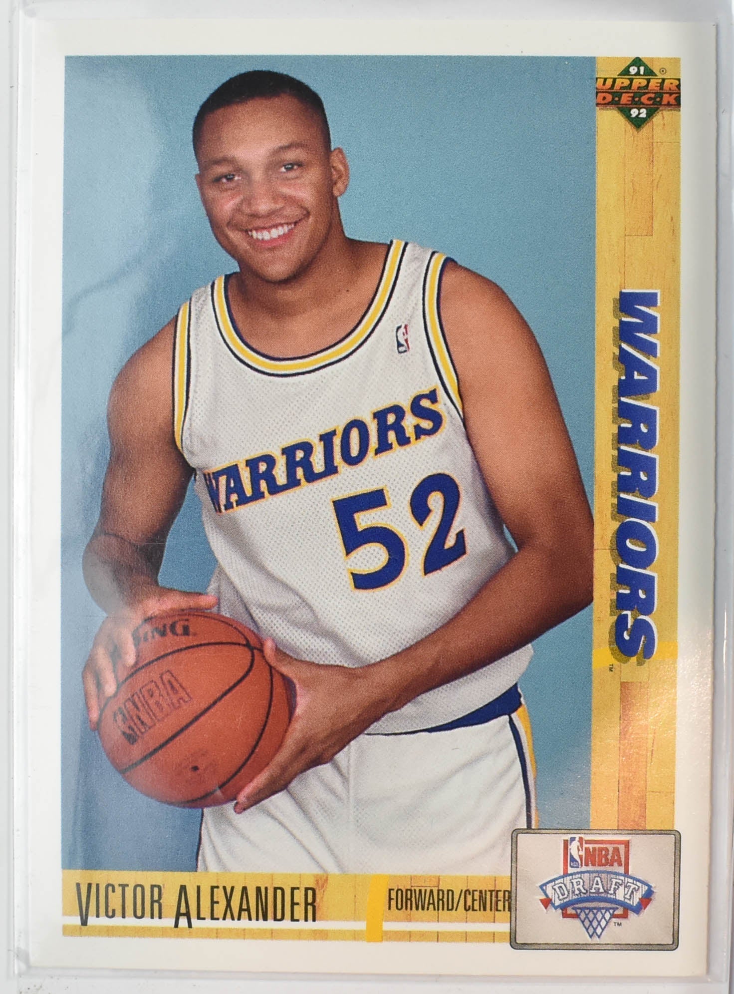 Victor Alexander 10 Upper Deck 1991 - 1992 Basketball Card