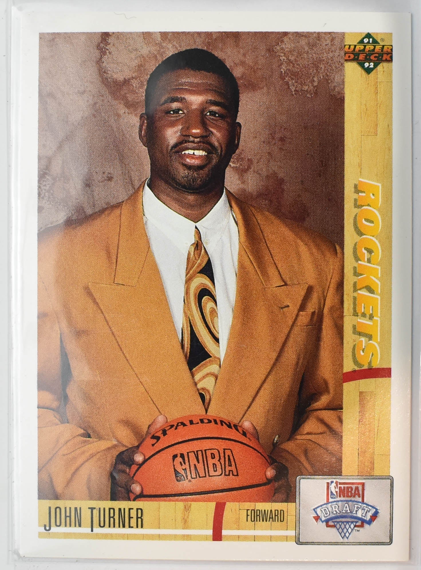 John Turner 11 Upper Deck 1991 - 1992 Basketball Card