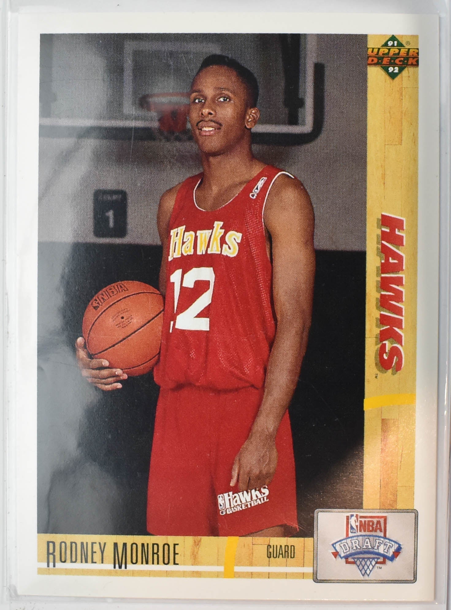 Rodney Monroe 14 Upper Deck 1991 - 1992 Basketball Card