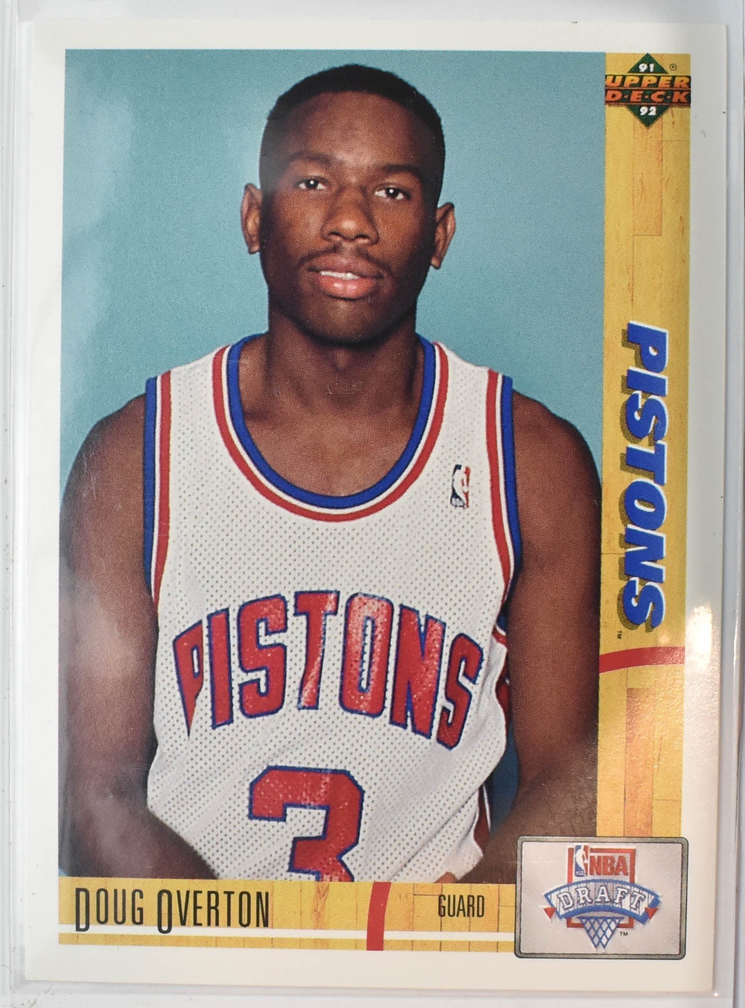 Doug Overton 20 Upper Deck 1991 - 1992 Basketball Card