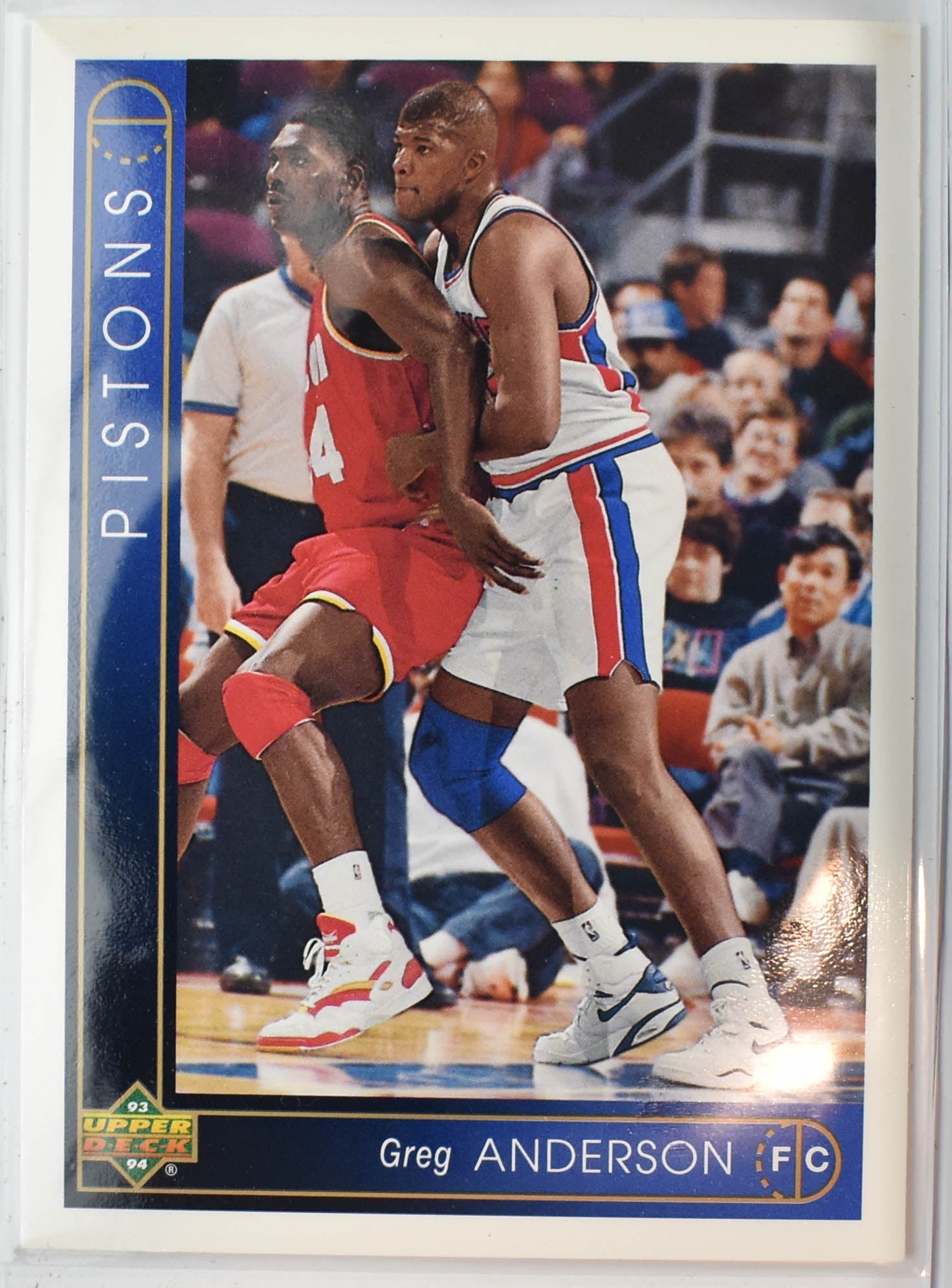Greg Anderson 402 Upper Deck 1993-1994 Basketball Card