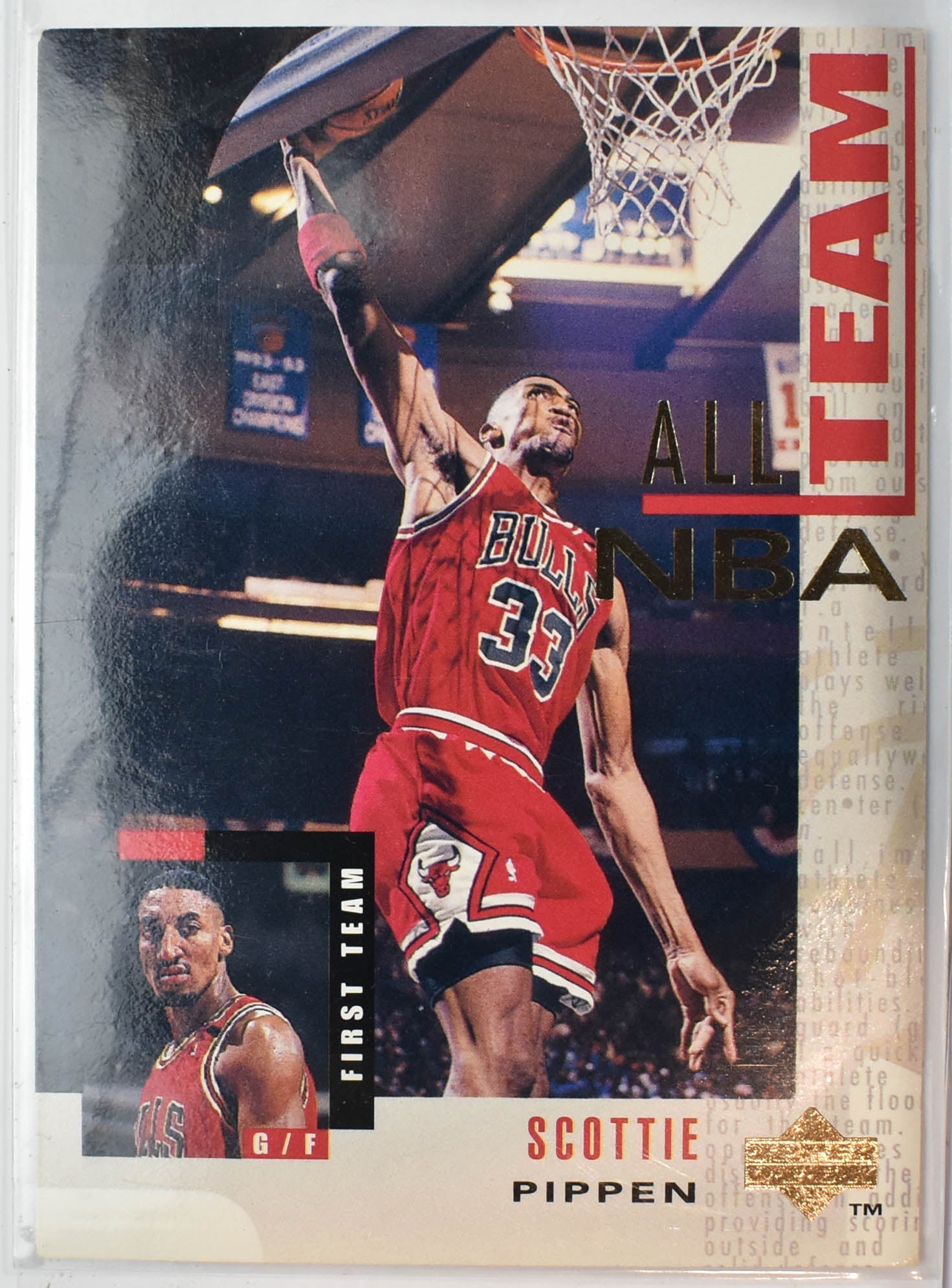 Scottie Pippen 11 Upper Deck 1994 Basketball Card