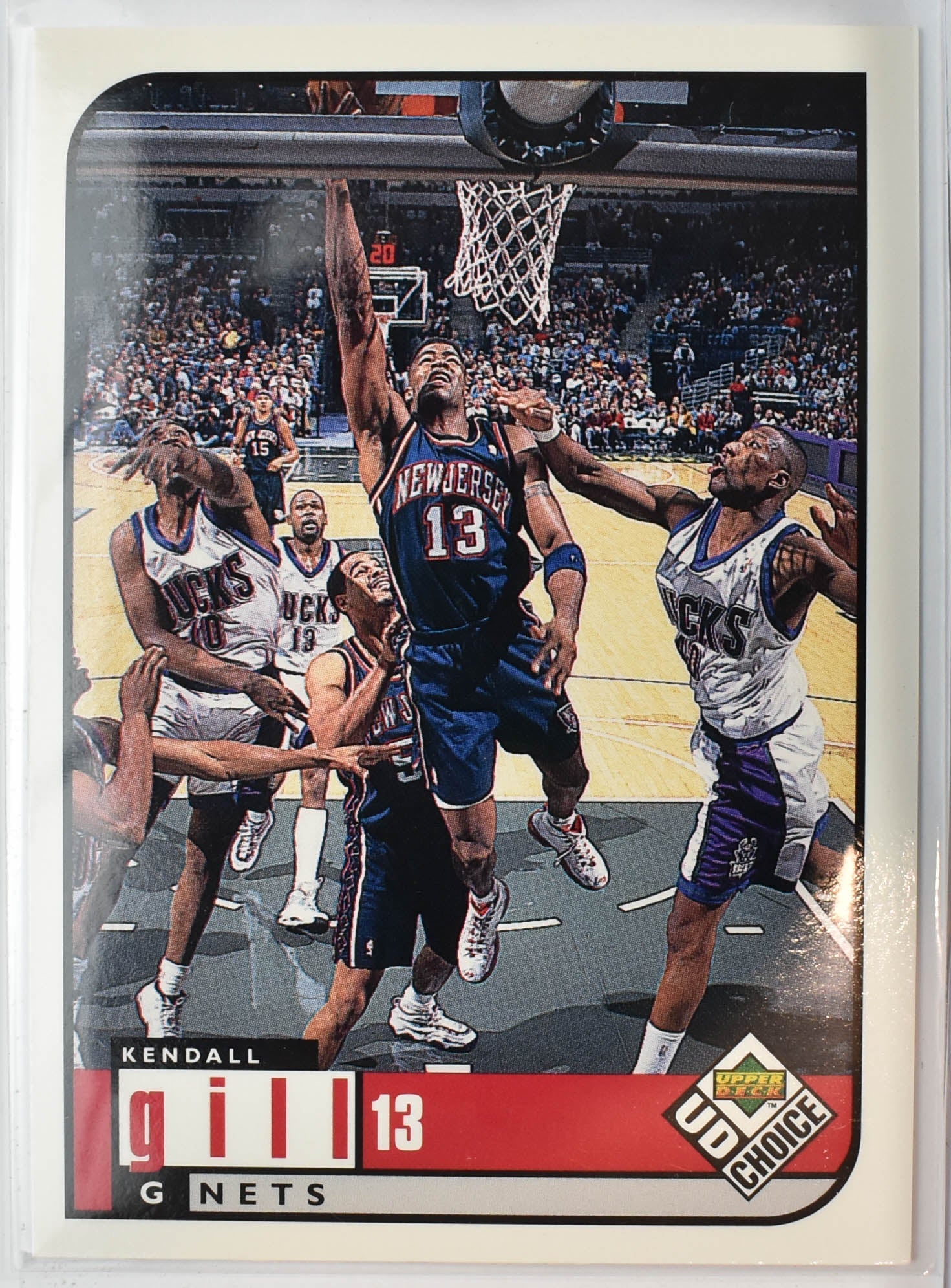 Kendall Gill 91 Upper Deck 1998 Basketball Card