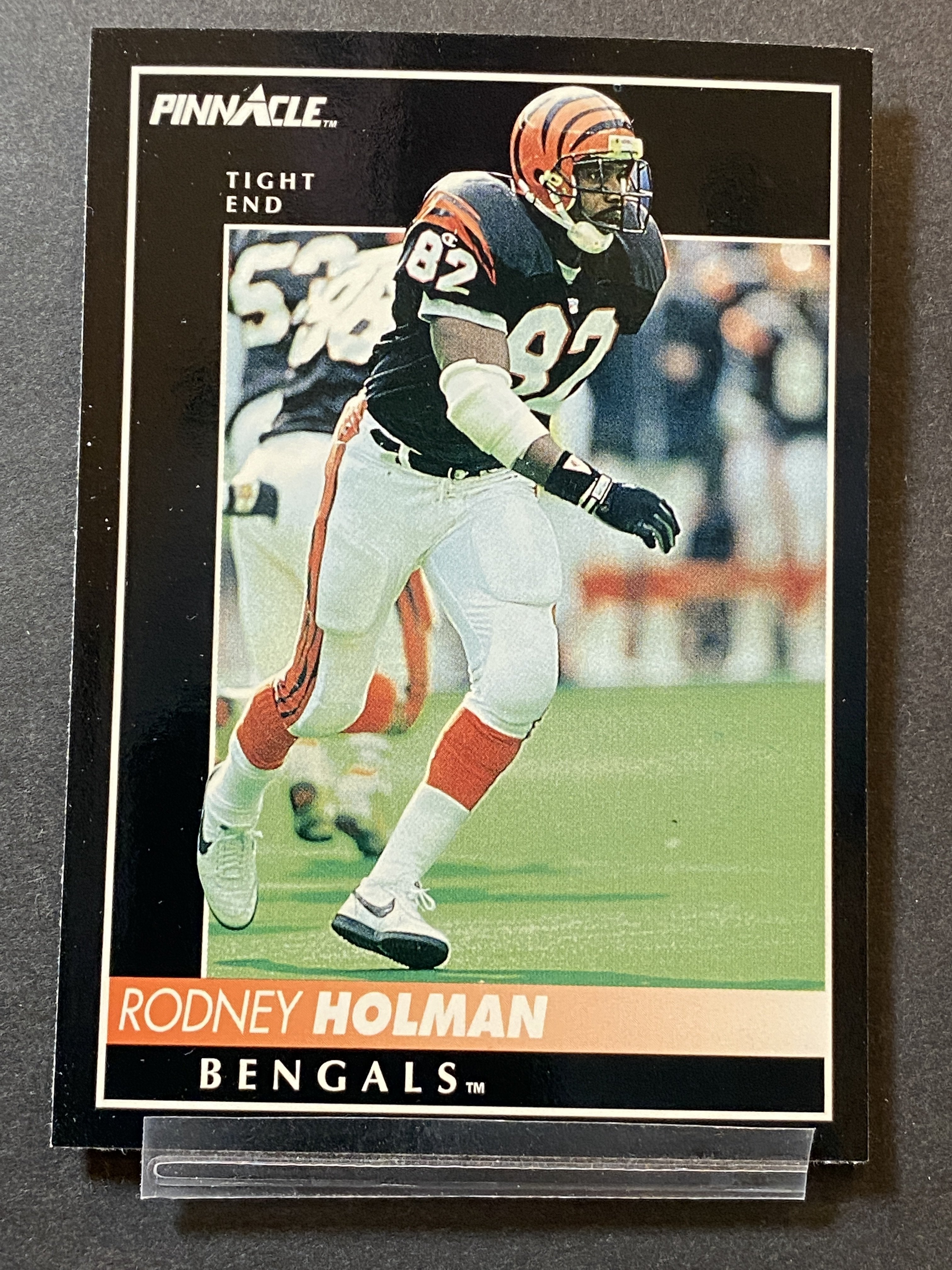 Rodney Holman 160 1992 Pinnacle Football Card Cincinnati Bengals