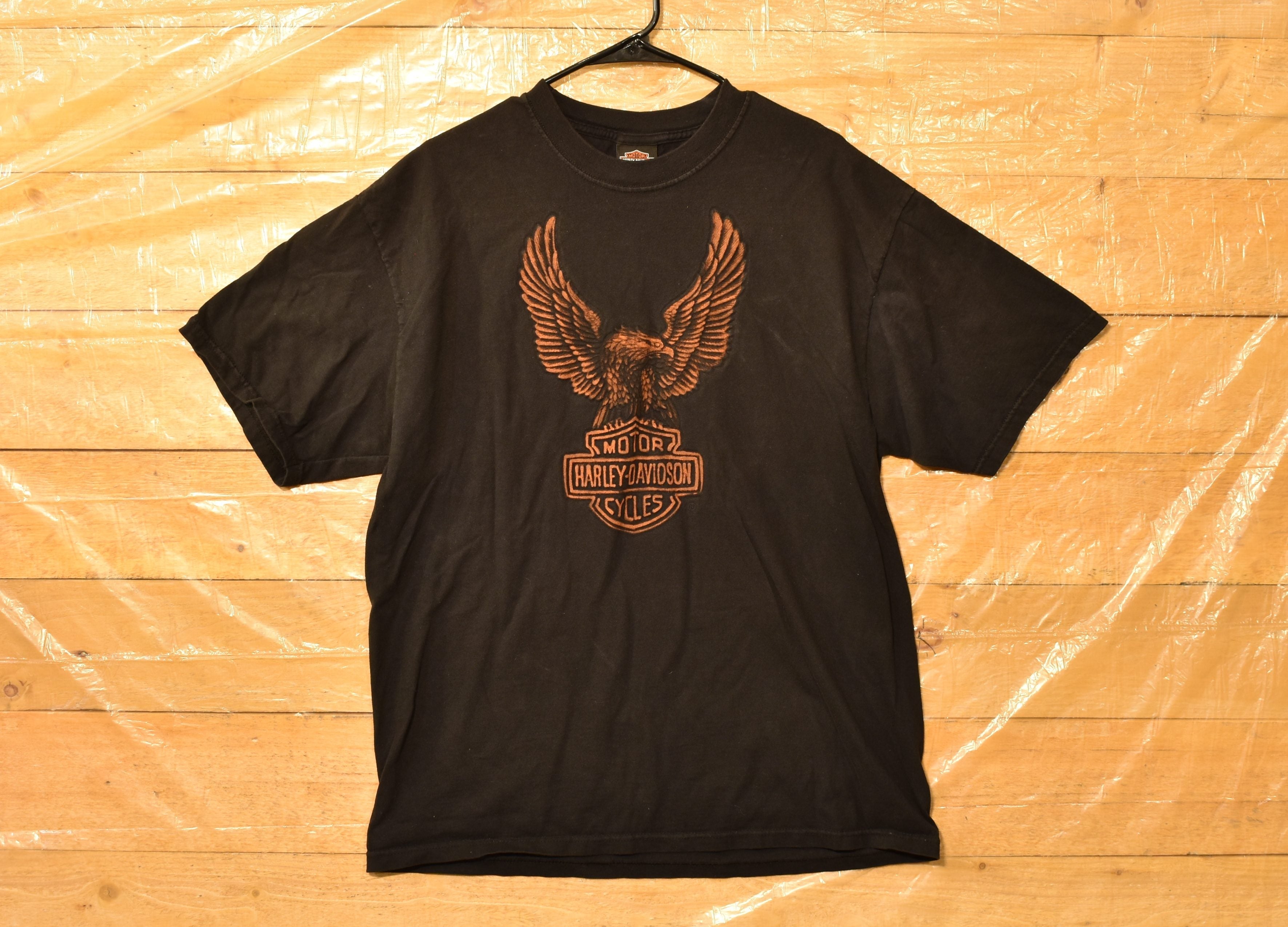 Harley Davidson T Shirt Mens X Large Authentic Harley Davidson Tee Used