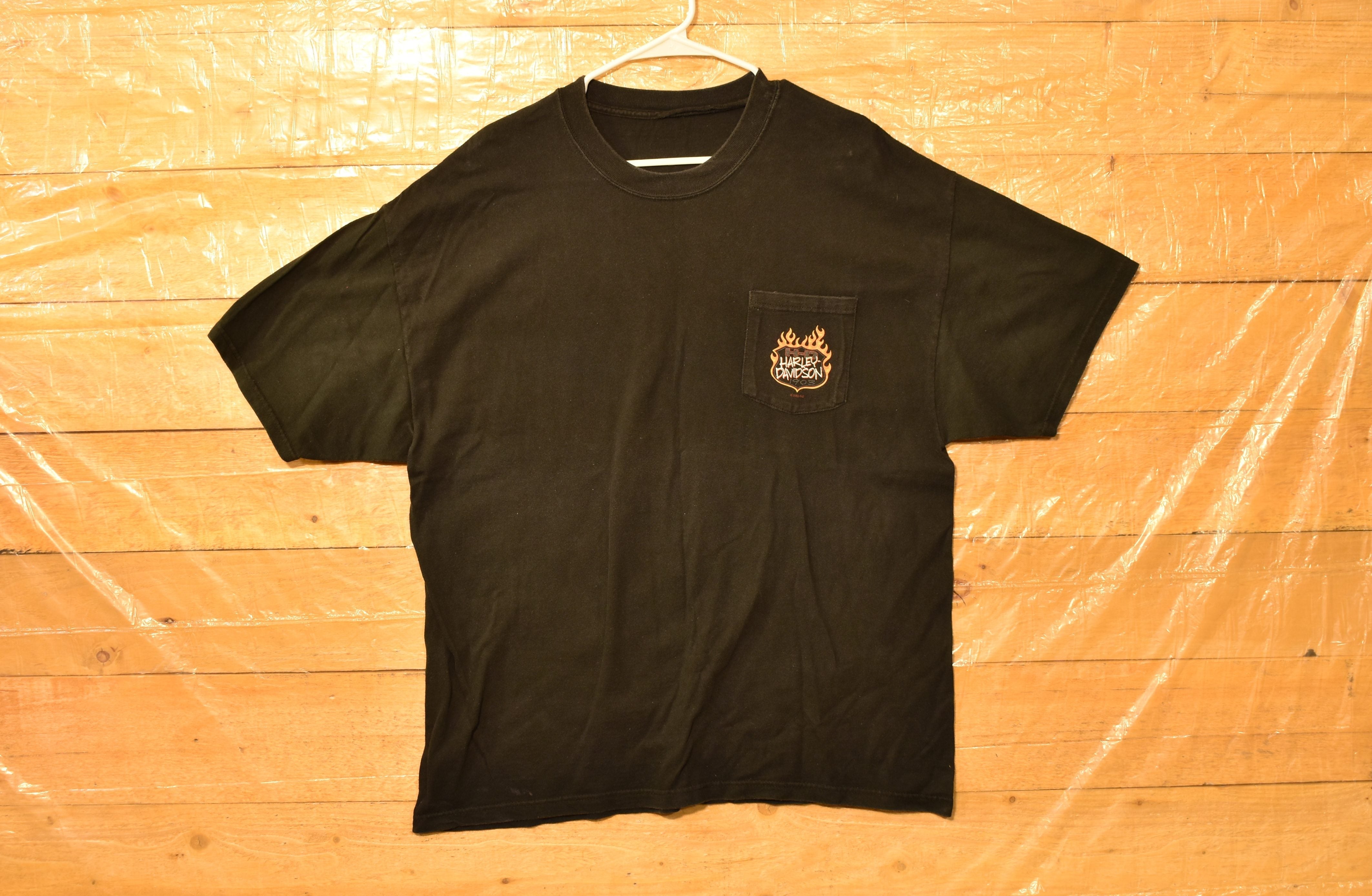 Harley Davidson Authentic Mens T-shirt 2XL Mankato MN USED