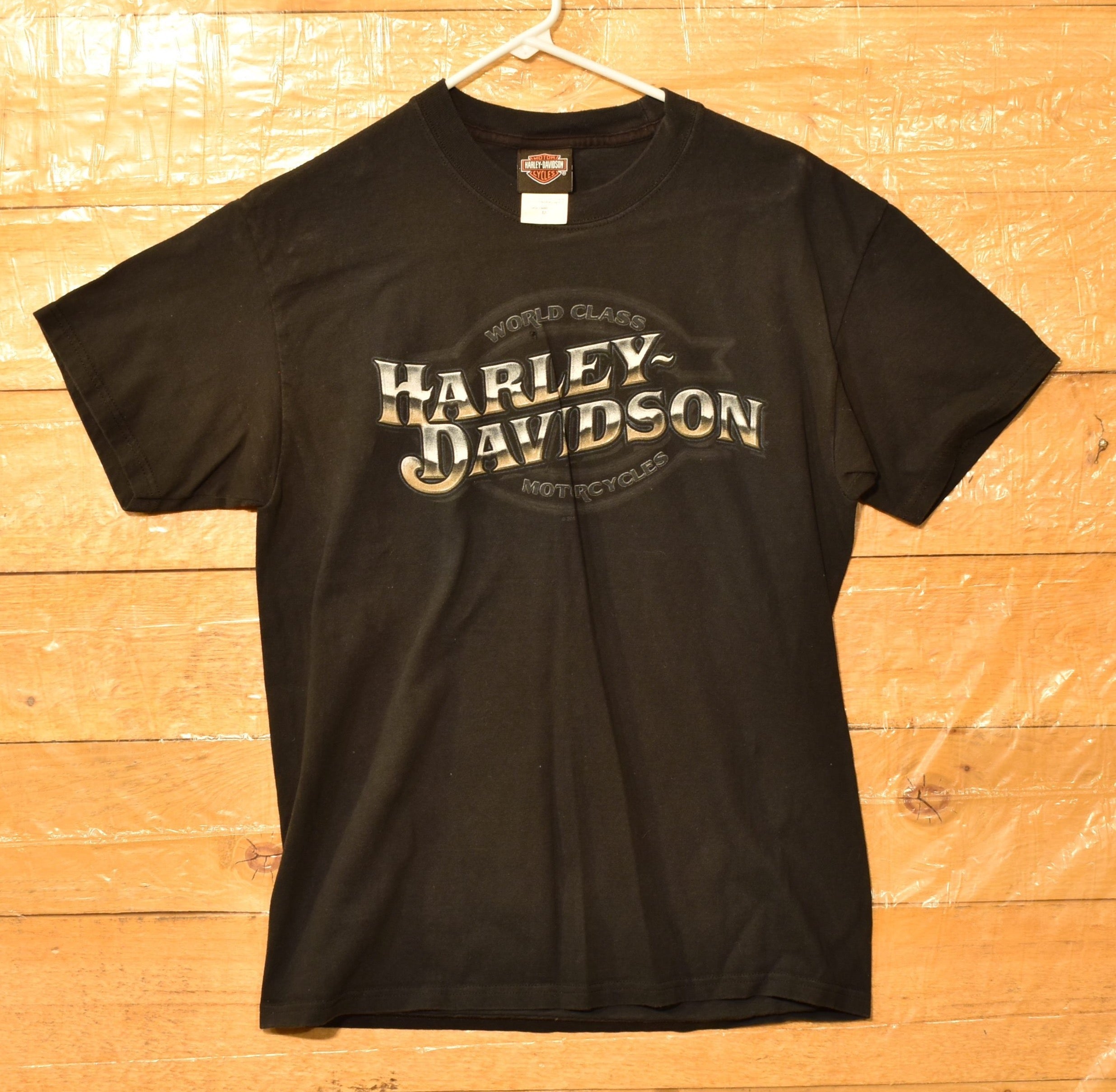 Harley Davidson World Class Motorcycle Tee Medium t-shirt Nevada USED