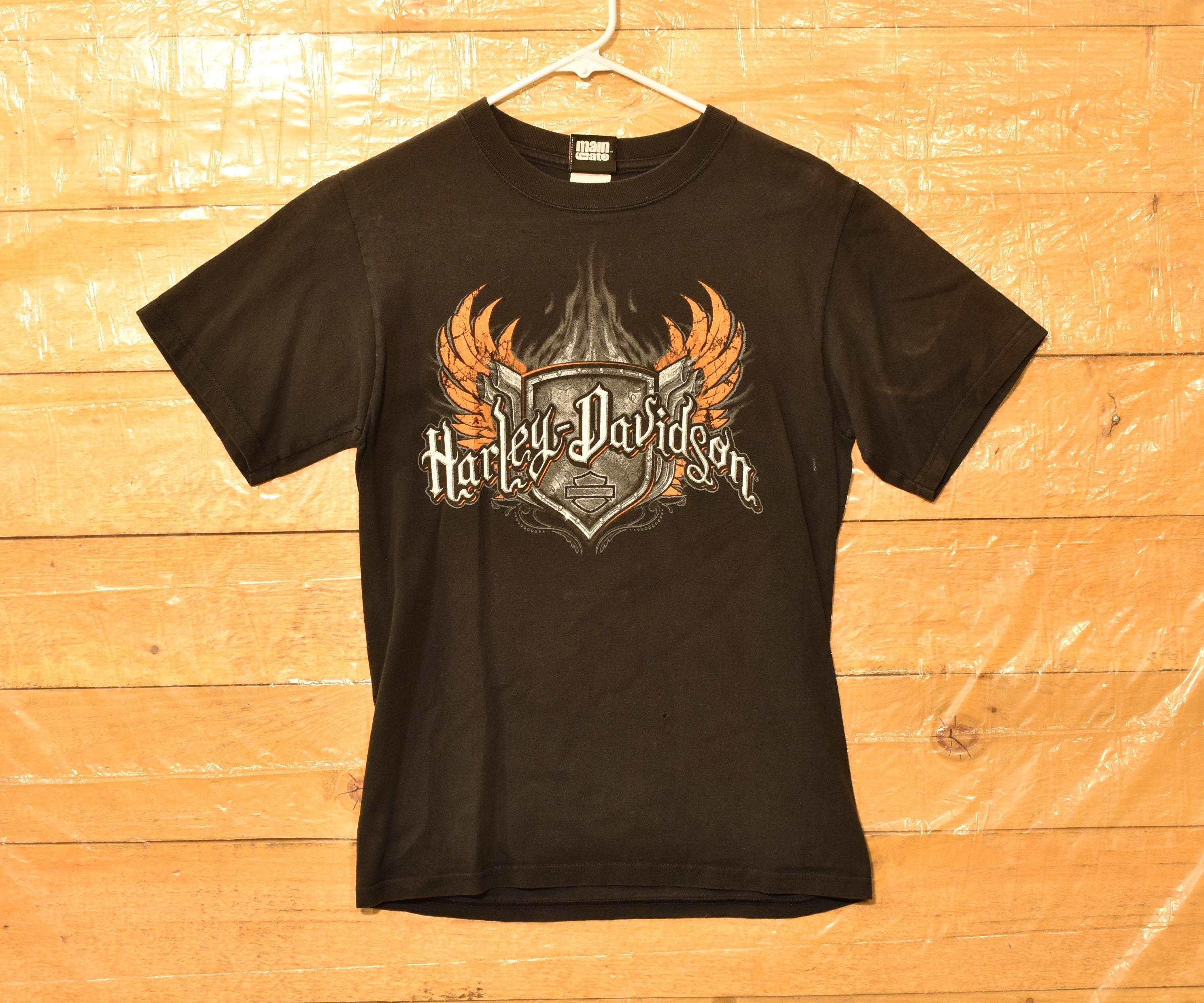 Harley Davidson T Shirt Authentic Mens T-Shirt Small Used