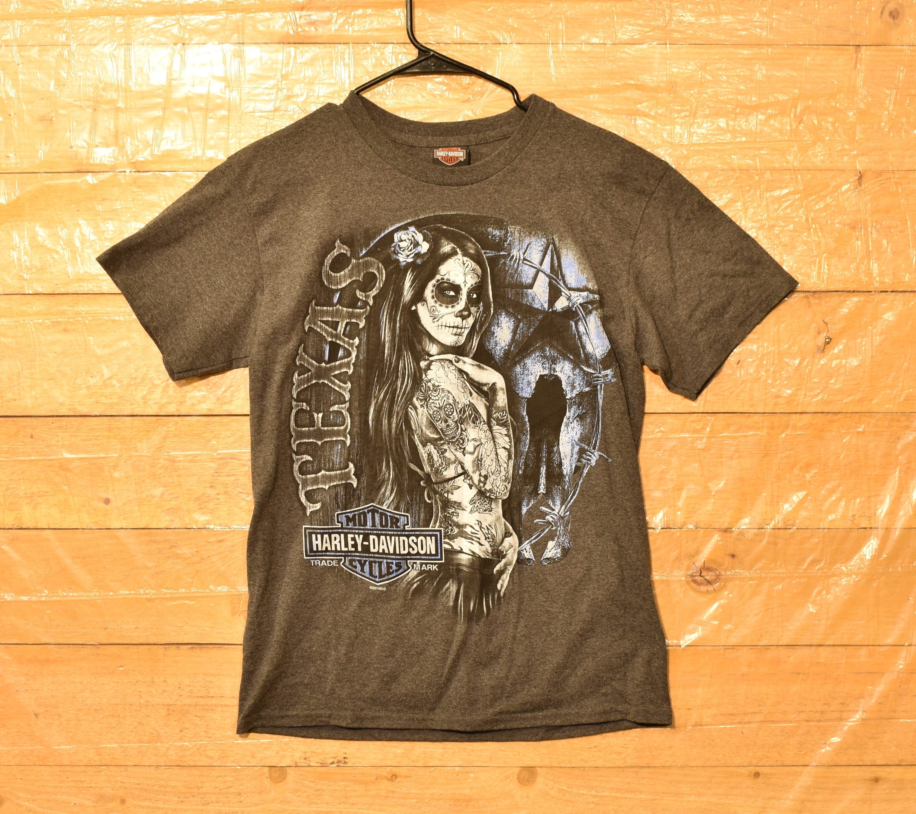 Harley Davidson Texas Medium Mens T Shirt New Mint Authentic