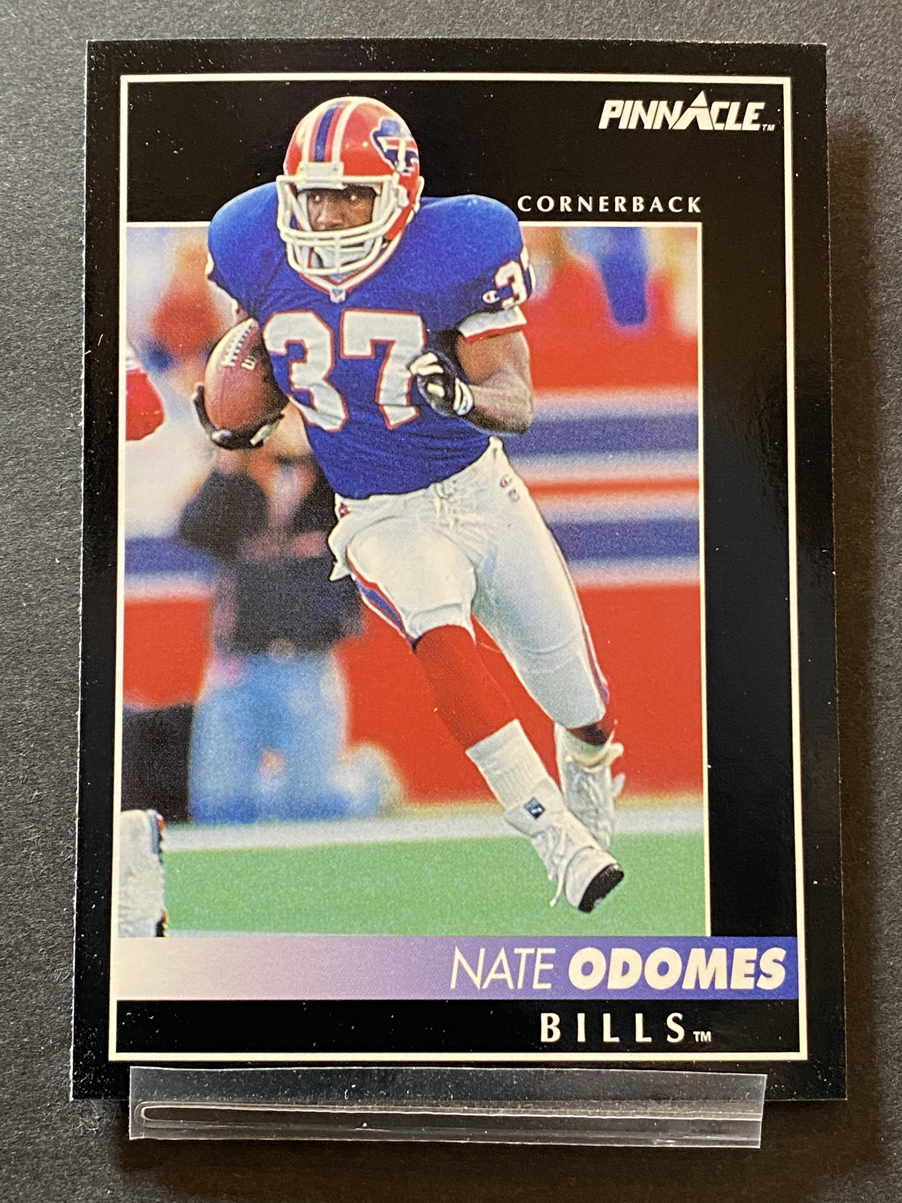 Nate Odomes Pinnacle Football Card