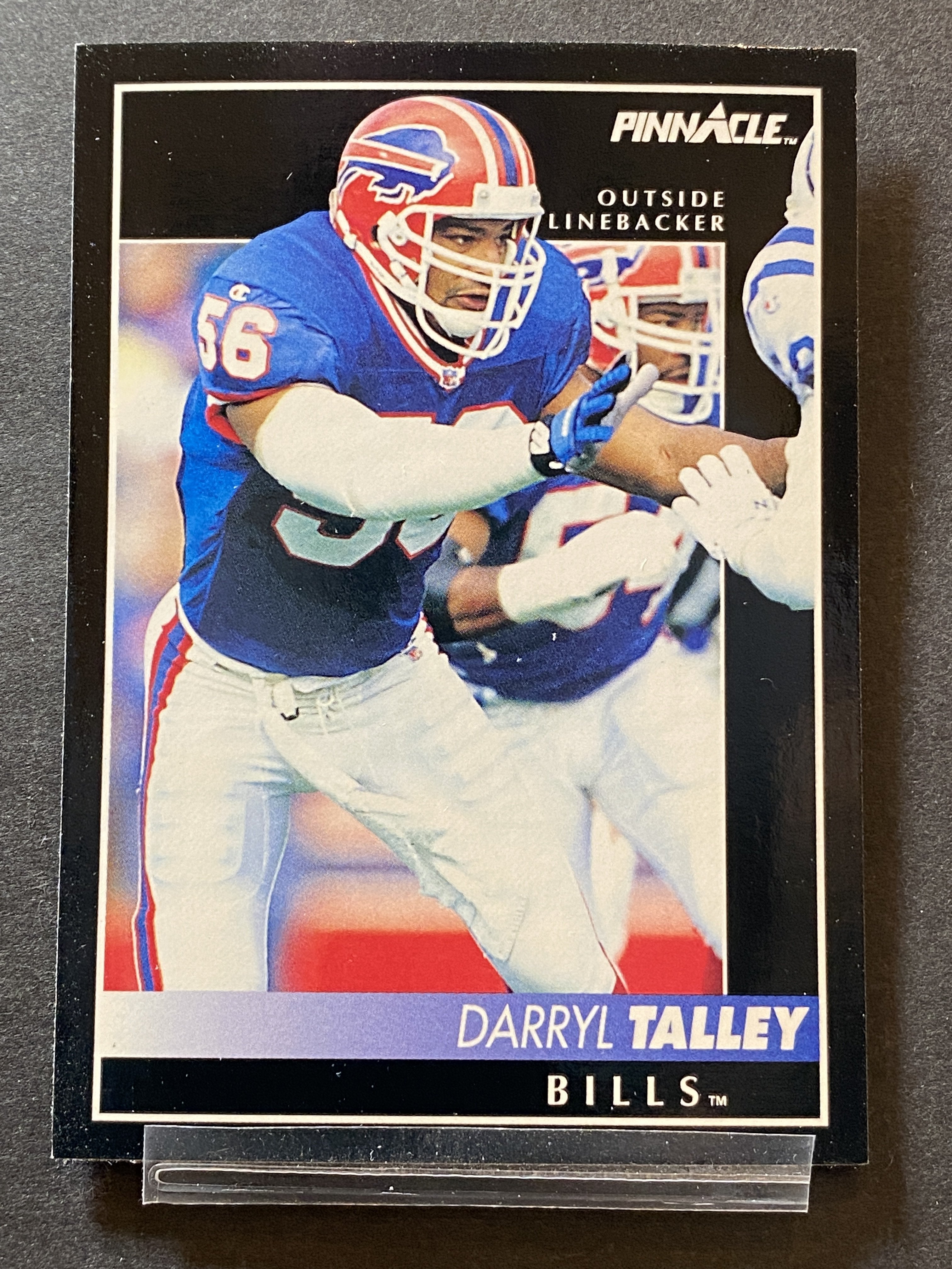 Darryl Talley Pinnacle Football Card