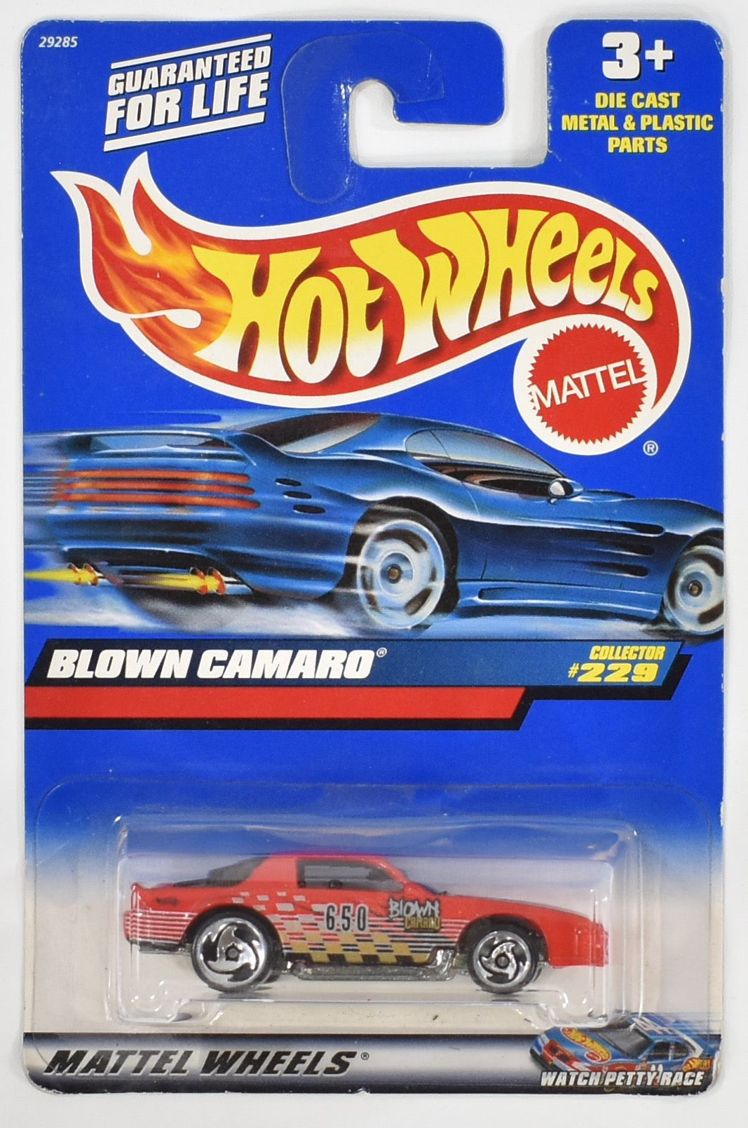 Hot Wheels Blown Camaro 229 Hot Wheels Mattel 29285 1999 Die Cast