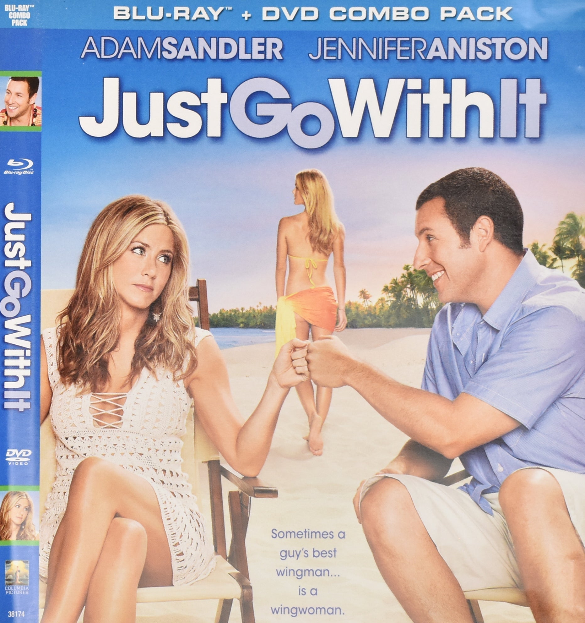 Just go with it Dvd Movie Used Blu Ray