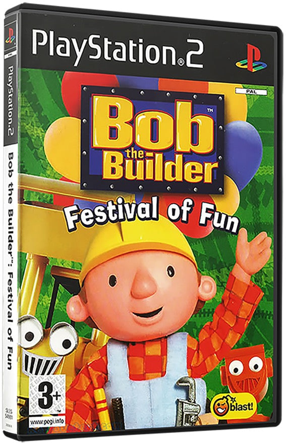 Bob the Builder - Festival of Fun PS2 Sony Playstation 2 Used Video Game PS2