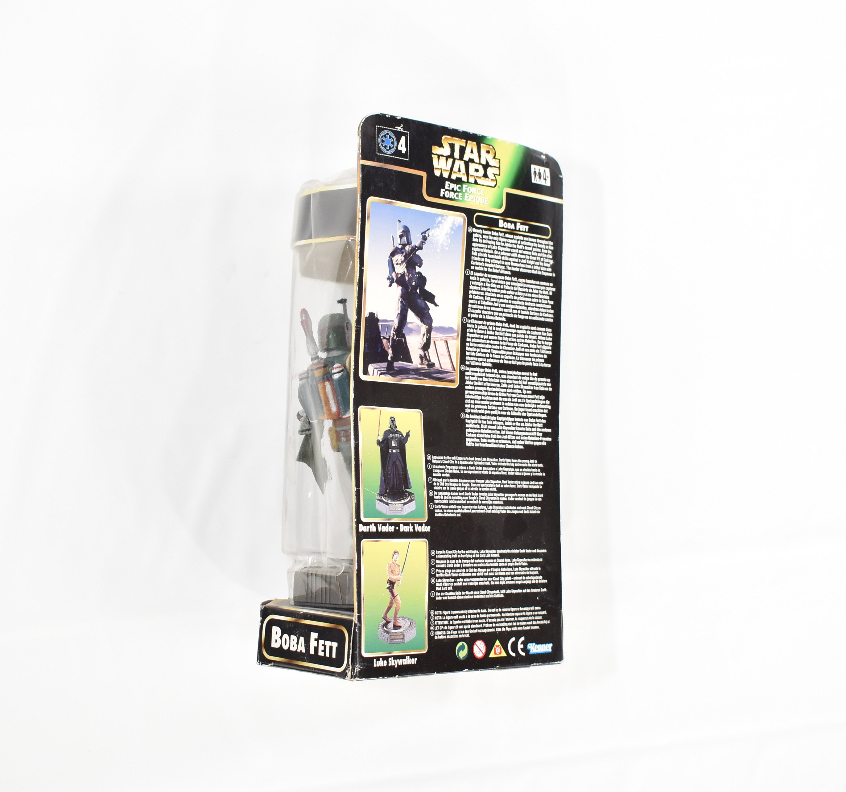 Star Wars Epic Rotate Figure 360 Boba Fett 1997 New