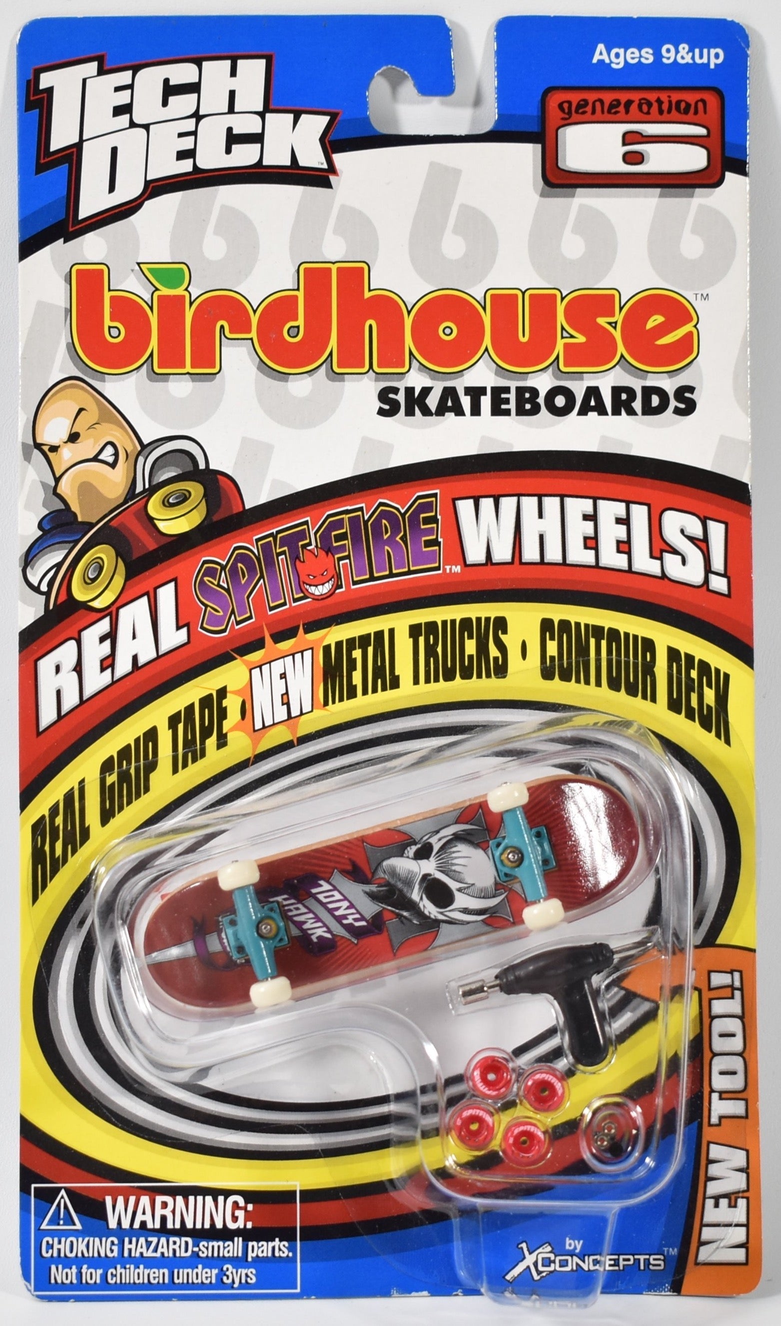 Tech Deck Vintage Birdhouse Skateboards Spitfire Wheels Mint Condition