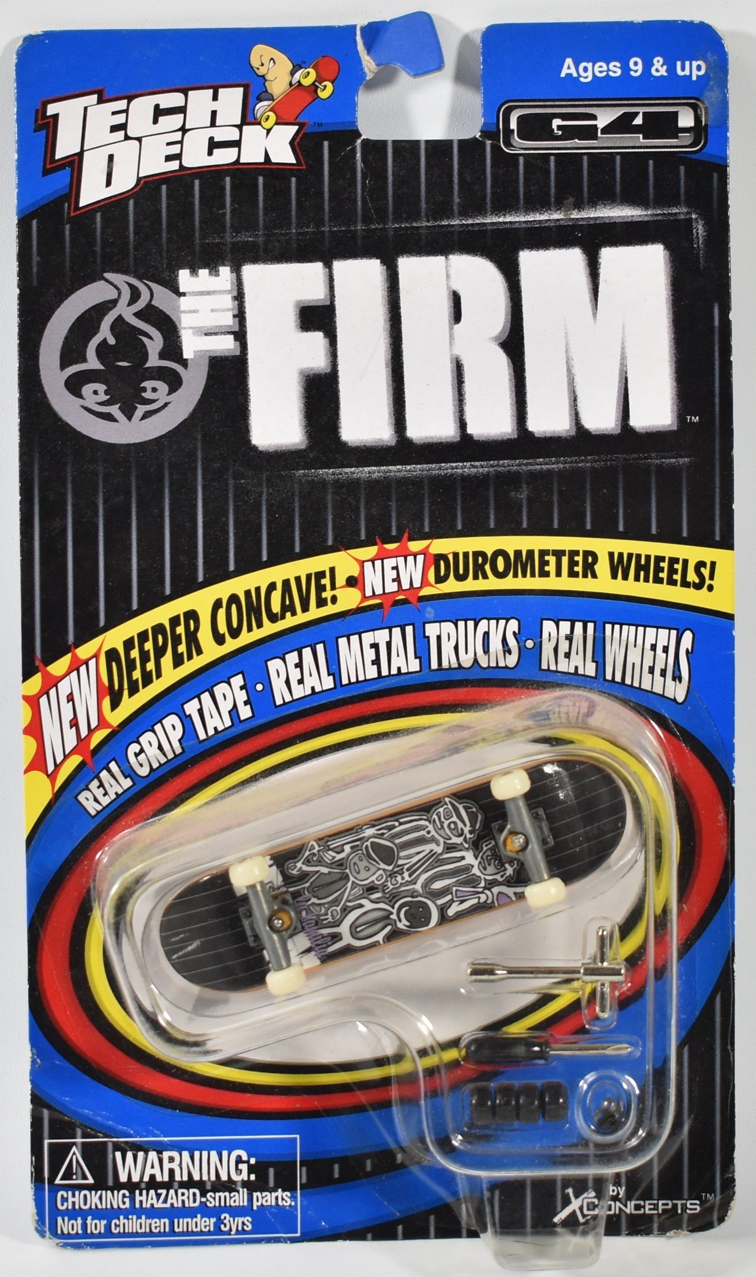 Tech Deck Vintage The Firm G4 X Concepts Durometer Wheels