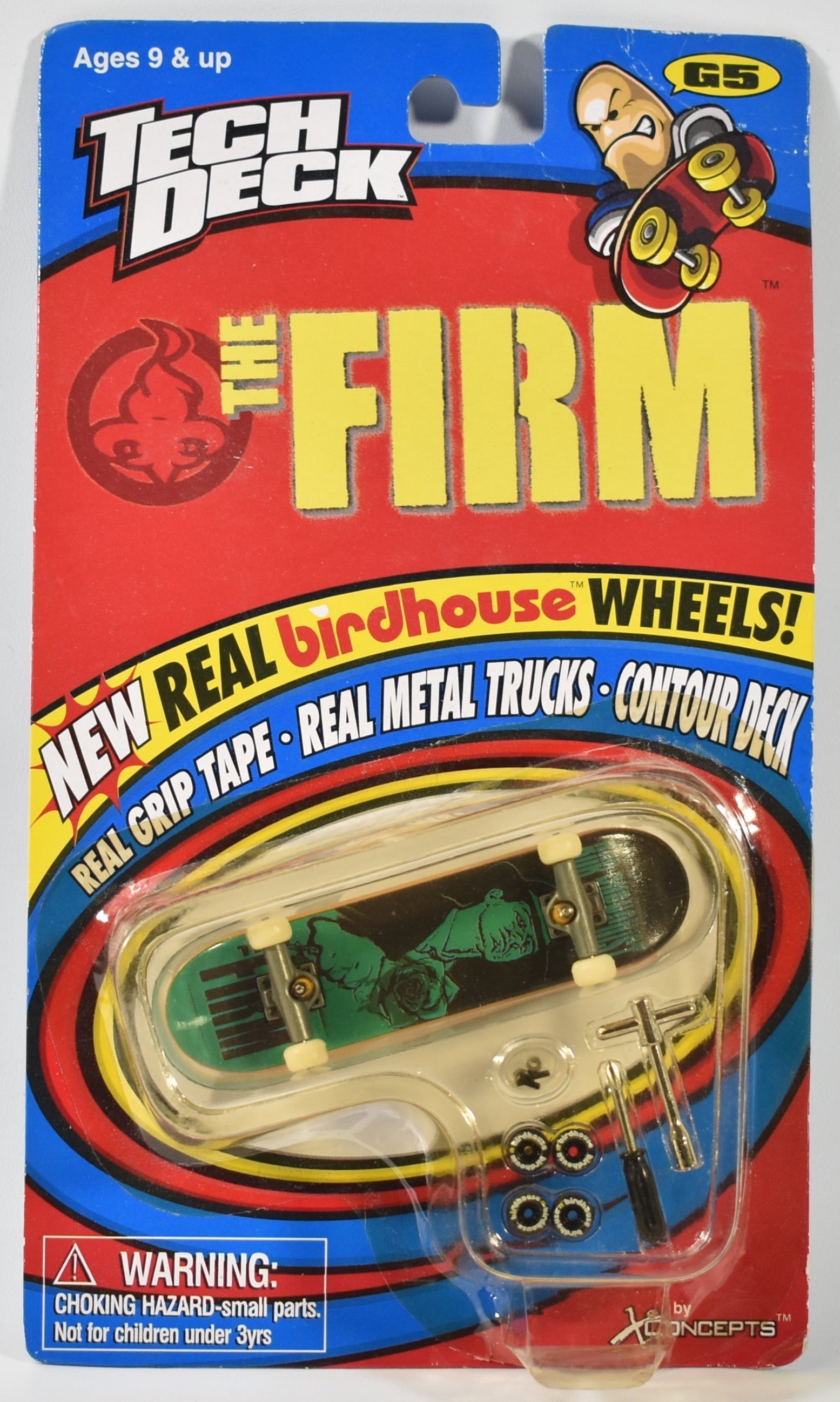 Tech Deck Vintage The Firm Bird House Wheels X Concept G5