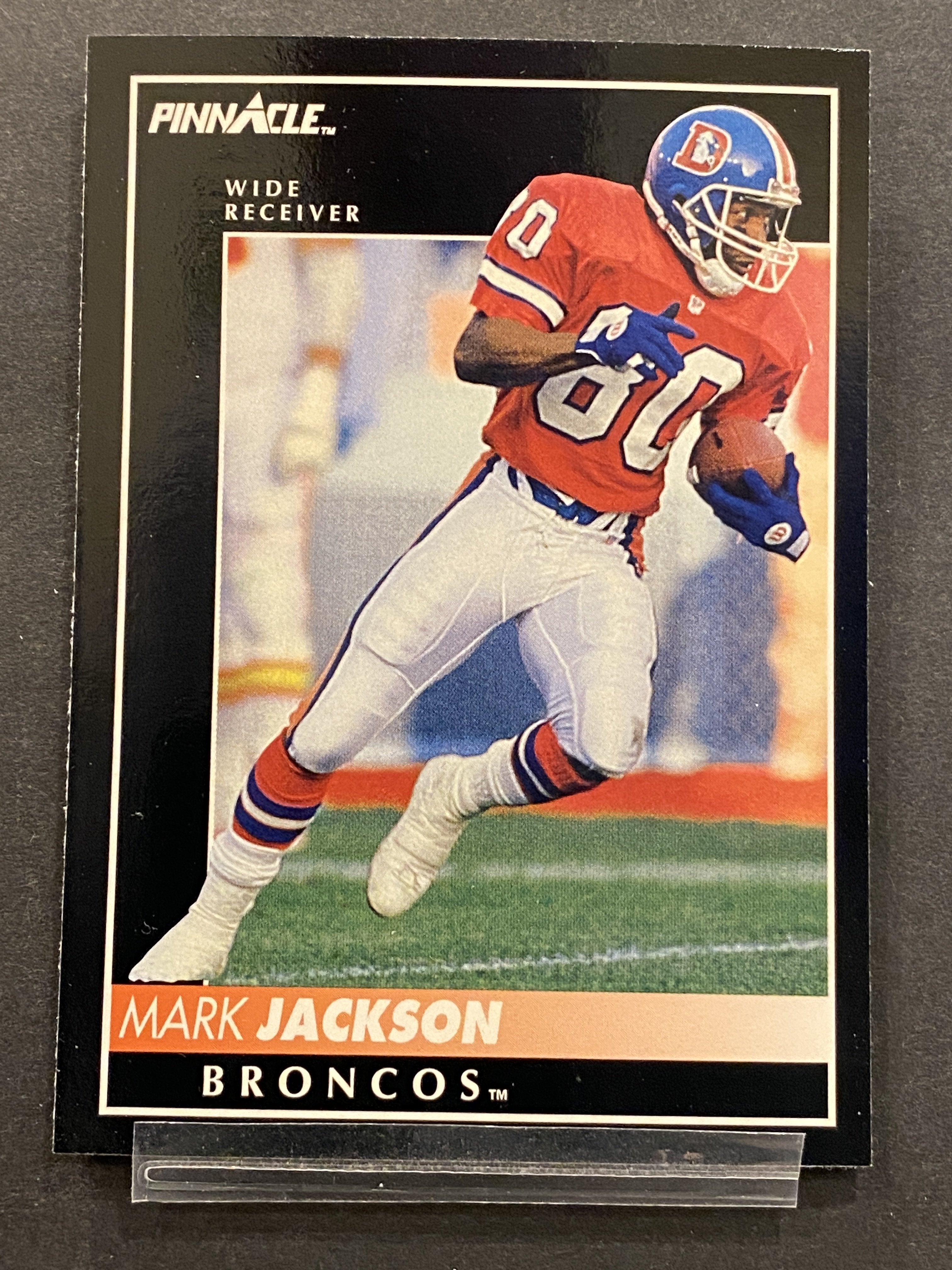 Mark Jackson Pinnacle Football Card