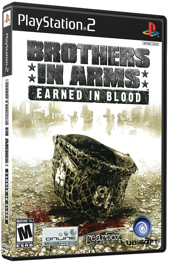 Brothers in Arms - Earned in Blood PS2 Sony Playstation 2 Used Video Game PS2