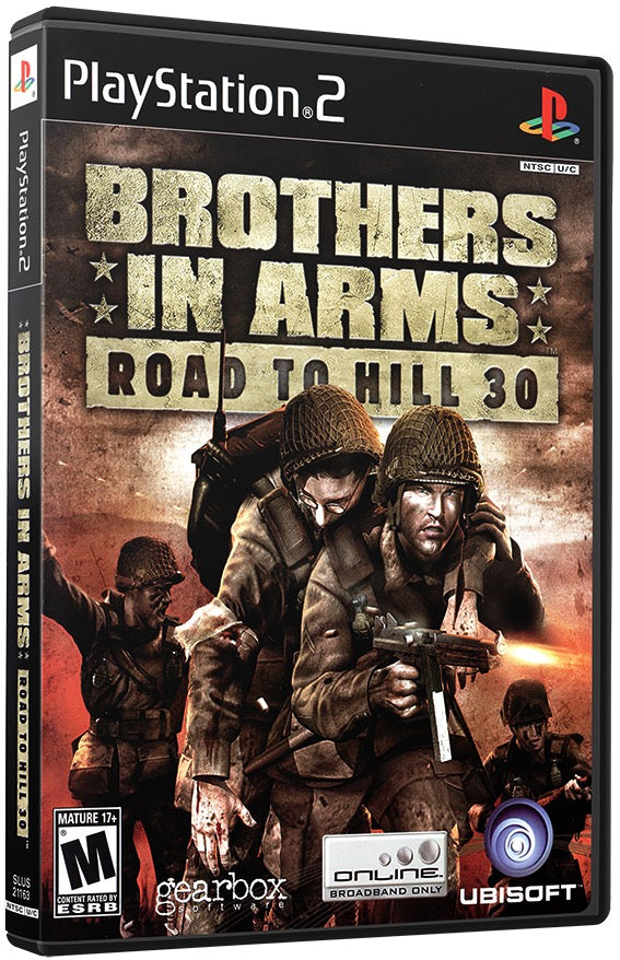 Brothers in Arms - Road to Hill 30 PS2 Sony Playstation 2 Used Video Game PS2