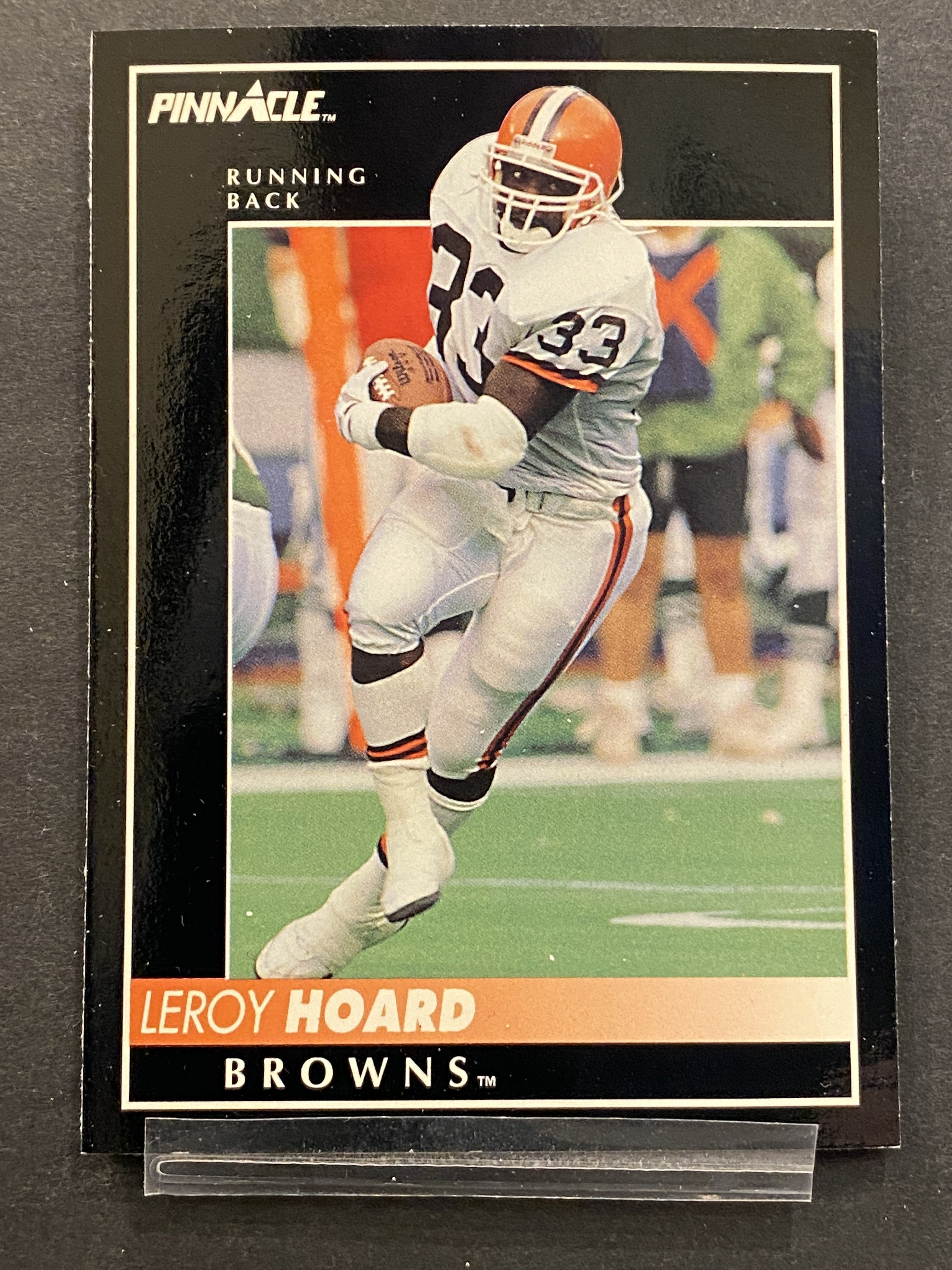 Leroy Hoard Pinnacle Football Card Cleveland Browns