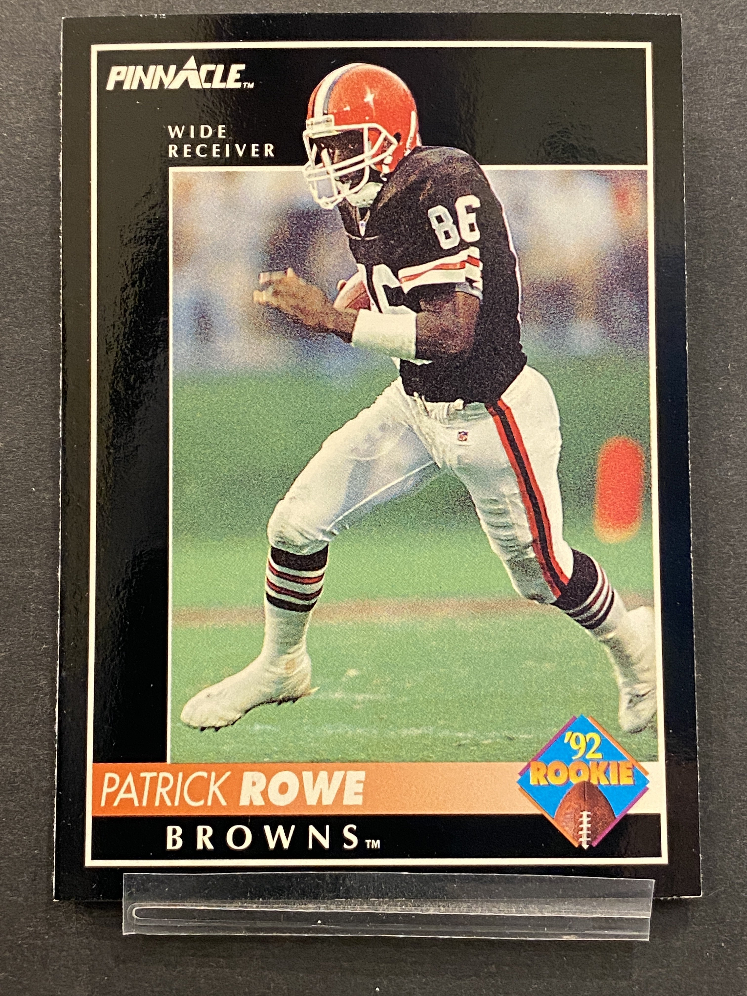 Patrick Rowe Pinnacle Football Card Cleveland Browns