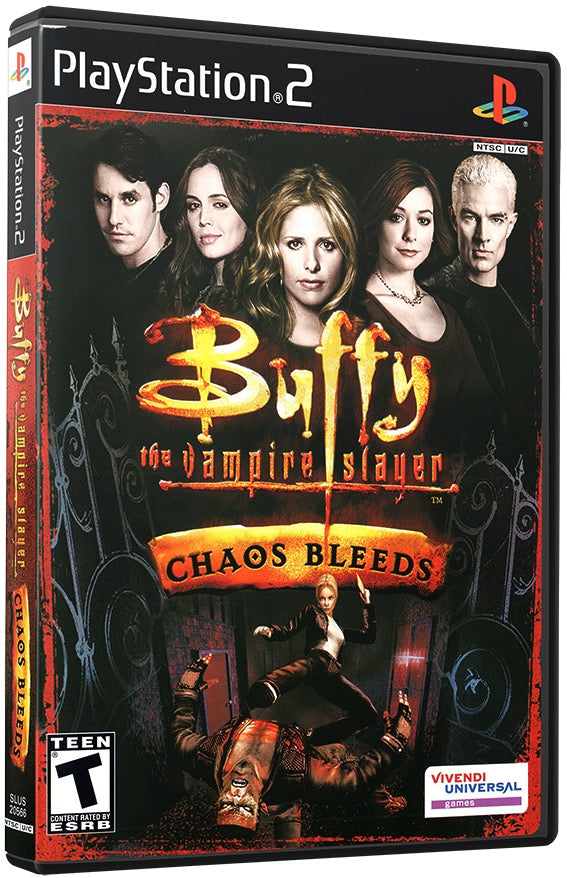 Buffy the Vampire Slayer - Chaos Bleeds PS2 Sony Playstation 2 Used Video Game PS2