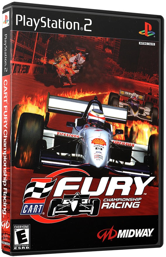 CART Fury - Championship Racing PS2 Sony Playstation 2 Used Video Game PS2