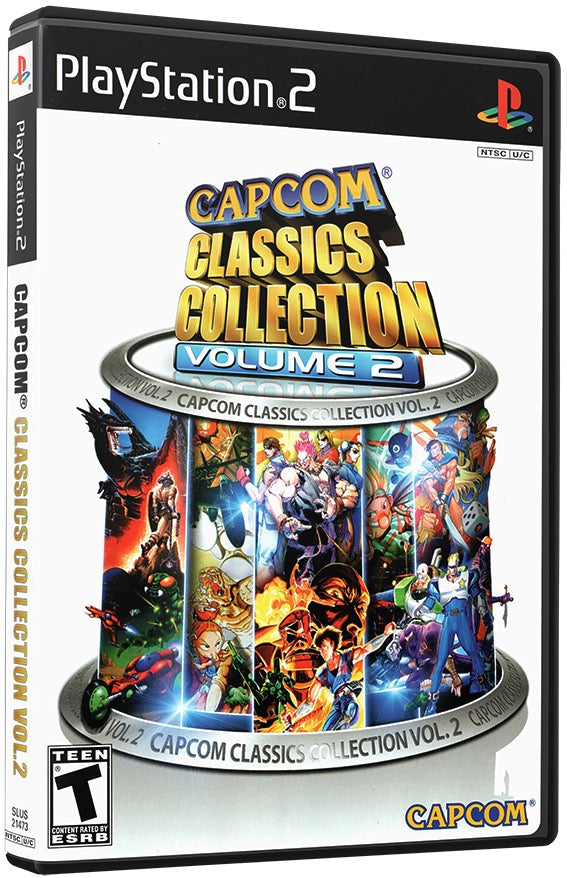 Capcom Classics Collection Vol. 2 PS2 Sony Playstation 2 Used Video Game PS2