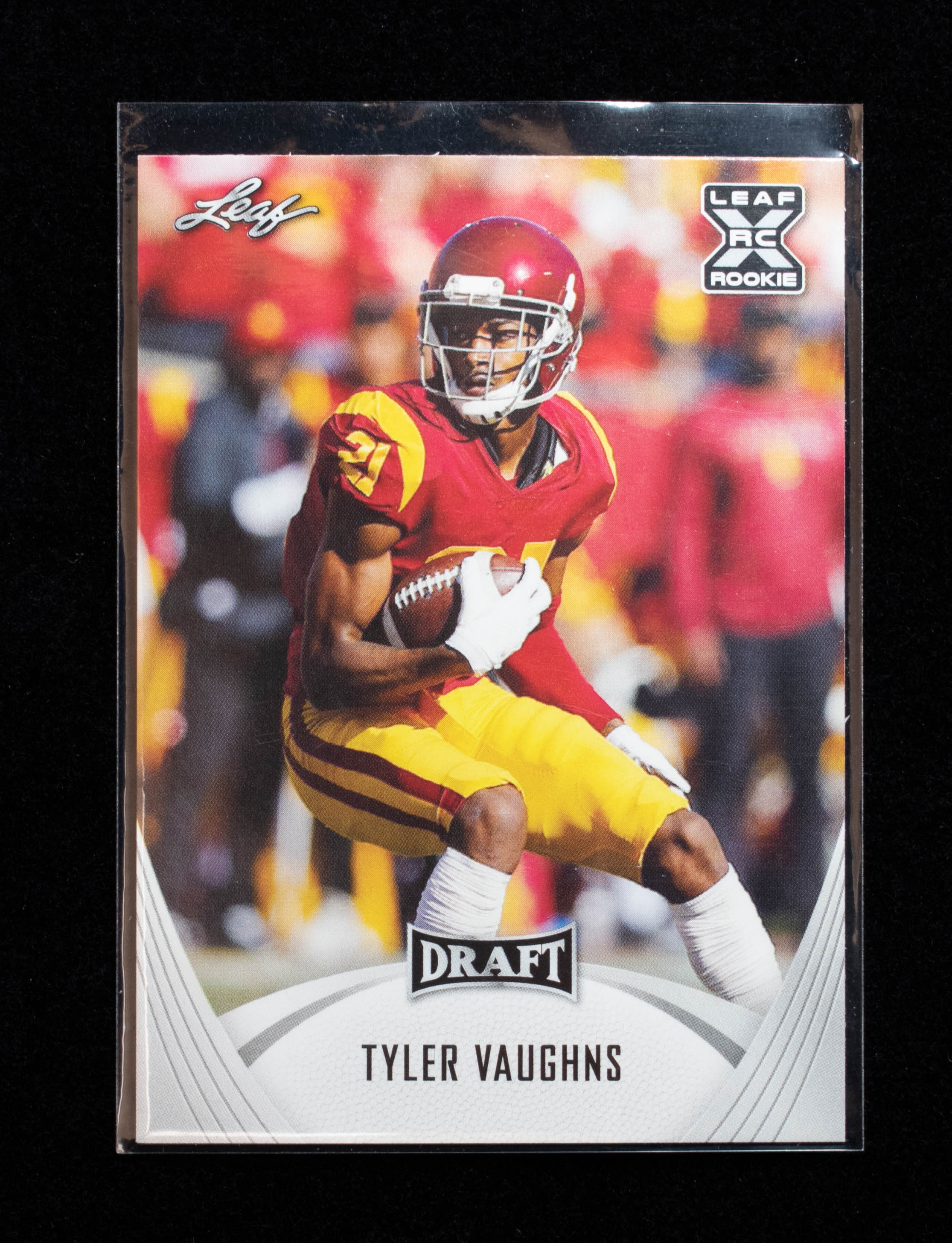 Tyler Vaughs 25 Leaf Draft 2021 Rookie