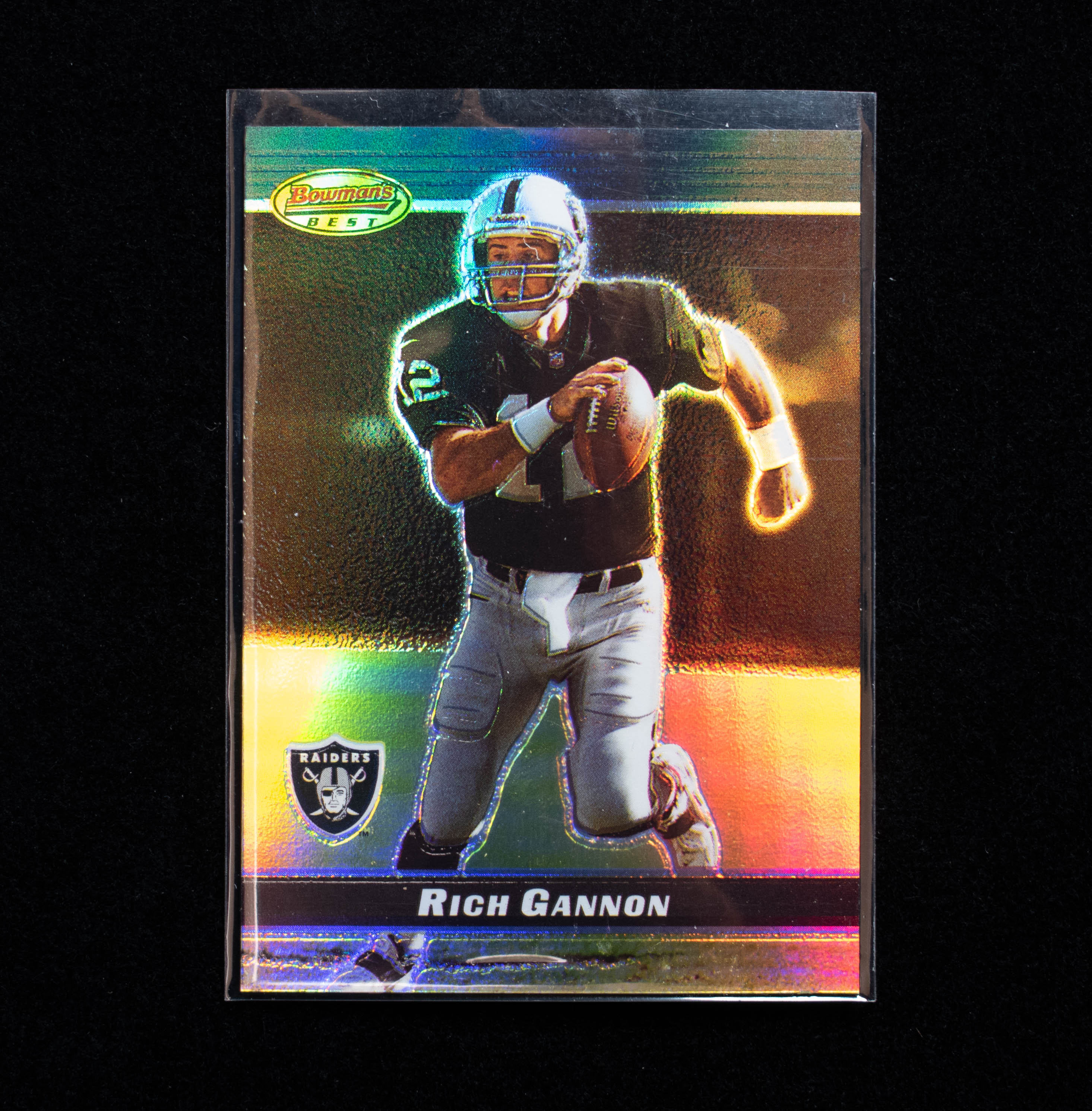 Rich Gannon 58 Topps 2000 NFL Raiders Bowmans Best