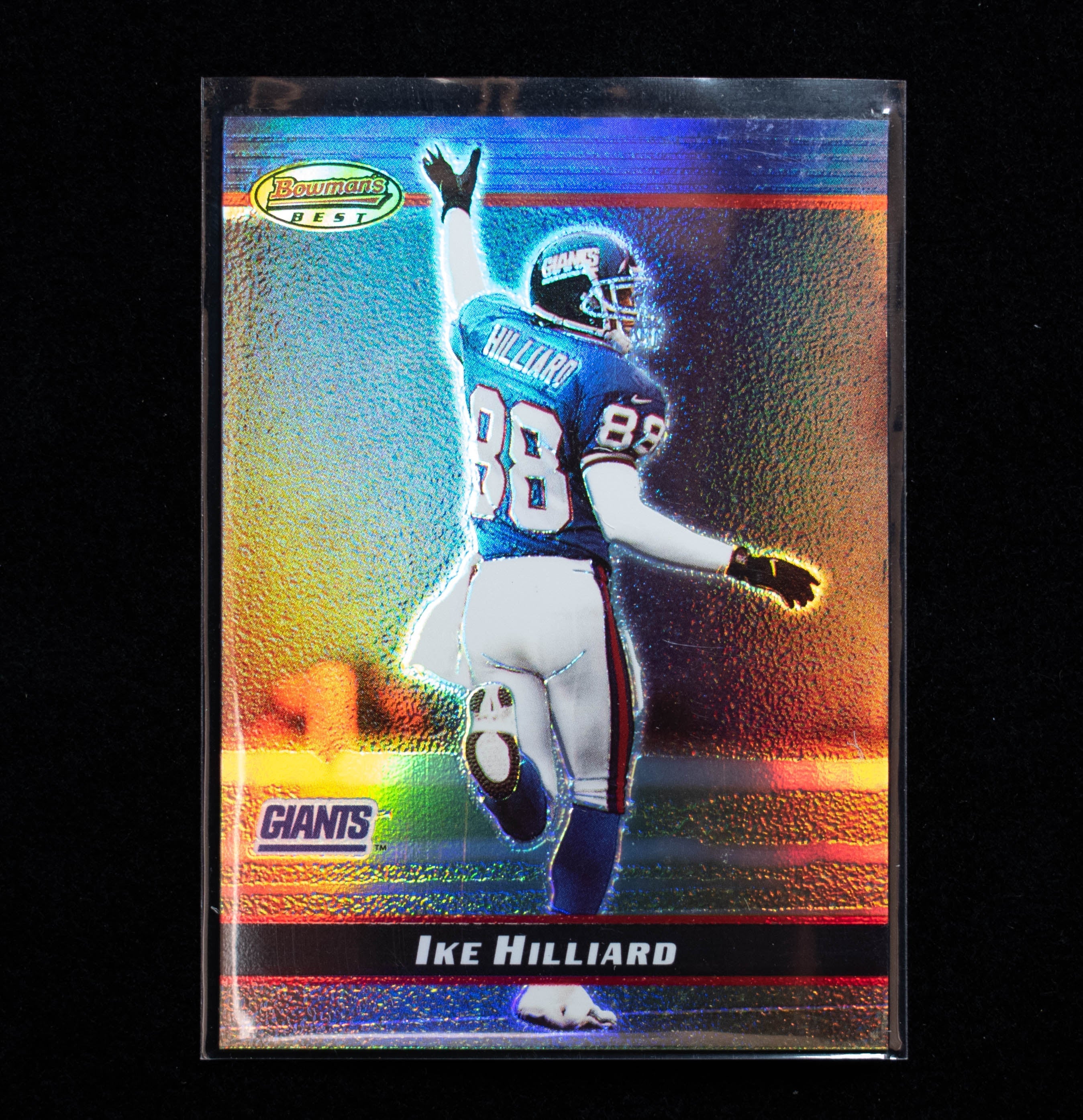 Ike Hilliard 85 Topps 2000 Giants Bowmans Best