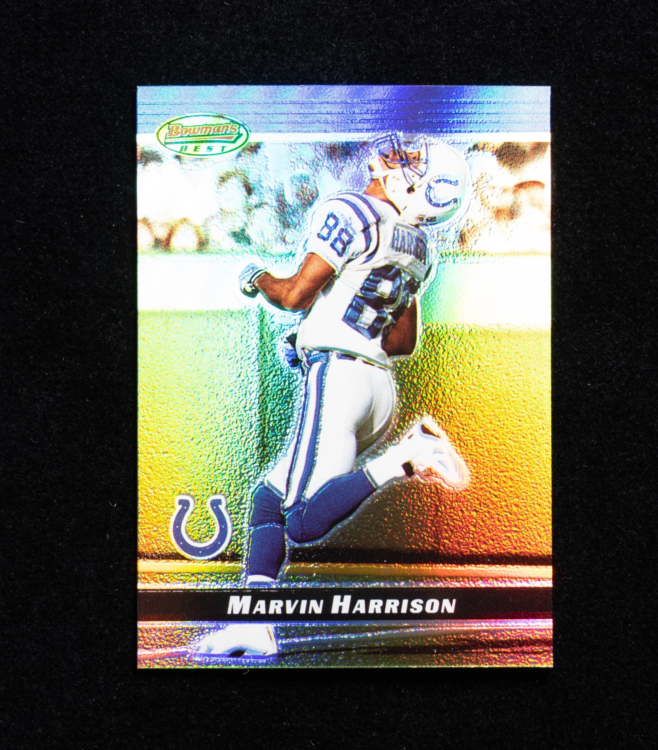 Marvin Harrison 68 Topps 2000 Bowmans Best Colts