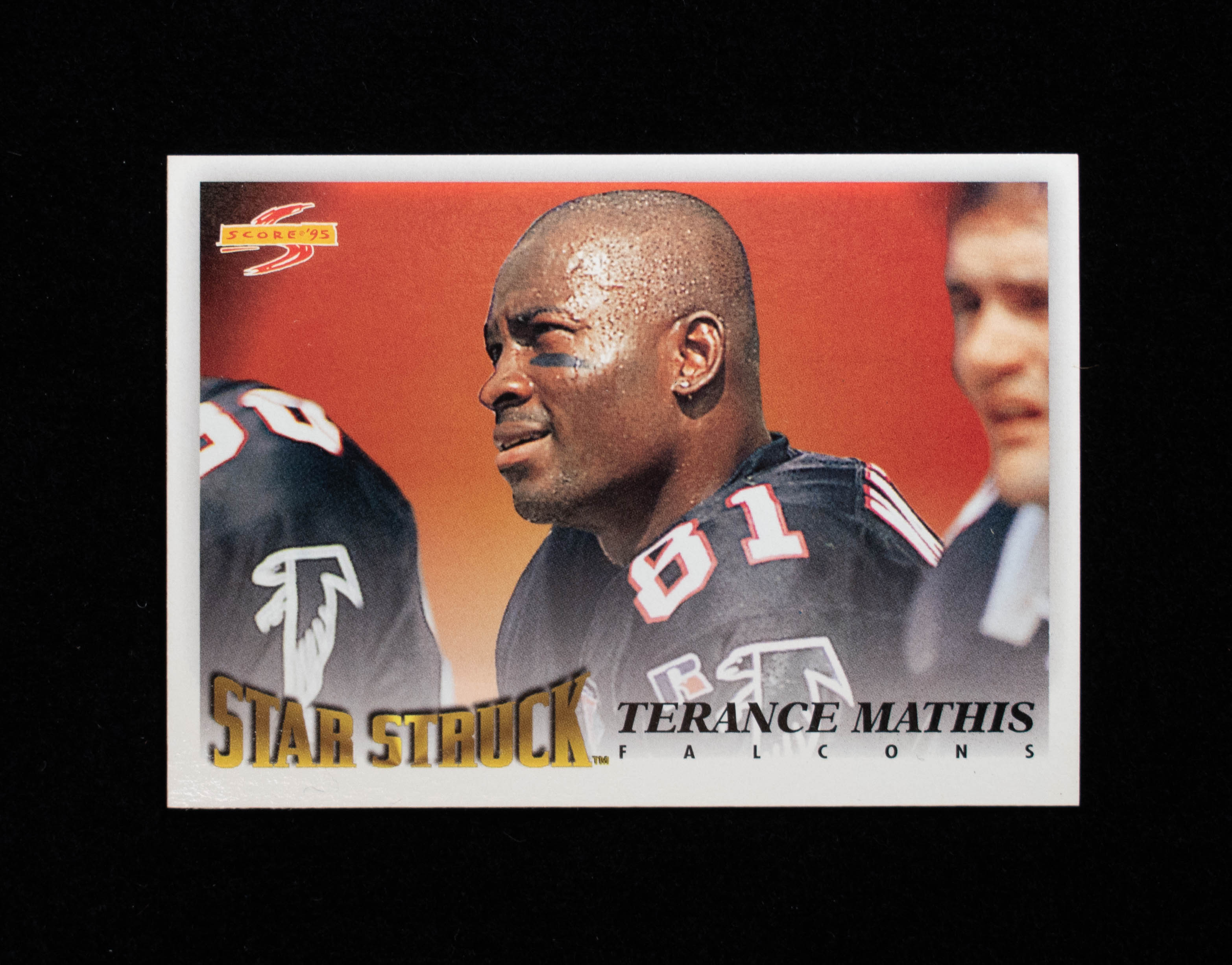 Terance Mathis 234 Score 1995 Falcons NFL Star Struck