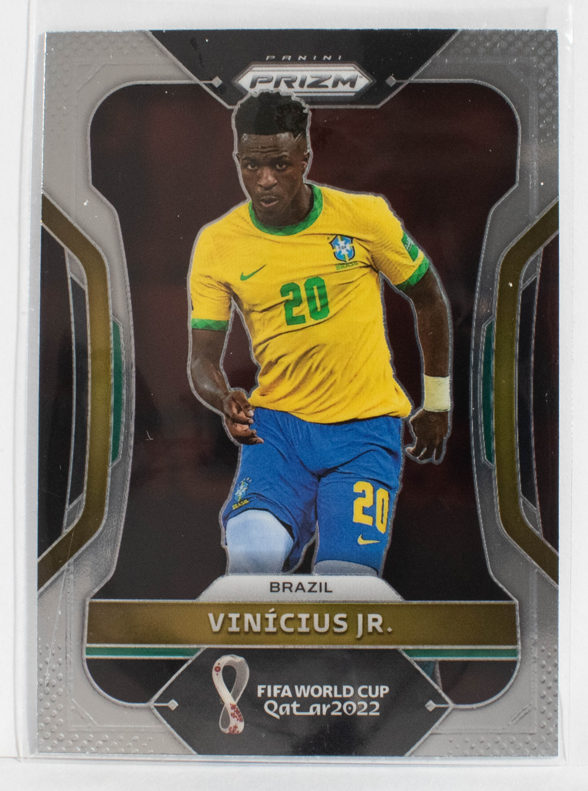 36 Vinicius Jr 2022 Panini Prizm FIFA World Cup Road To Qatar