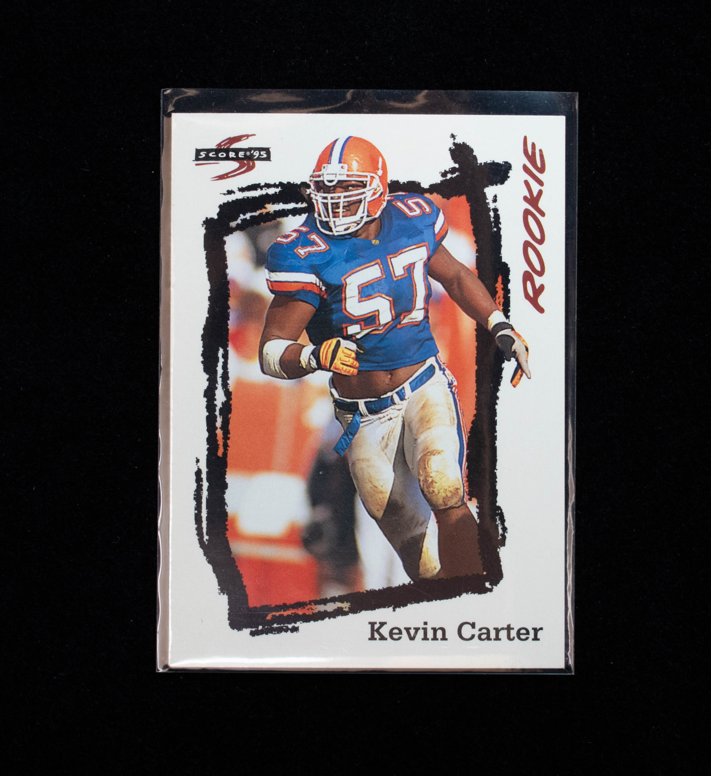 Kevin Carter 247 Score 1995 Pinnacle NFL Rams