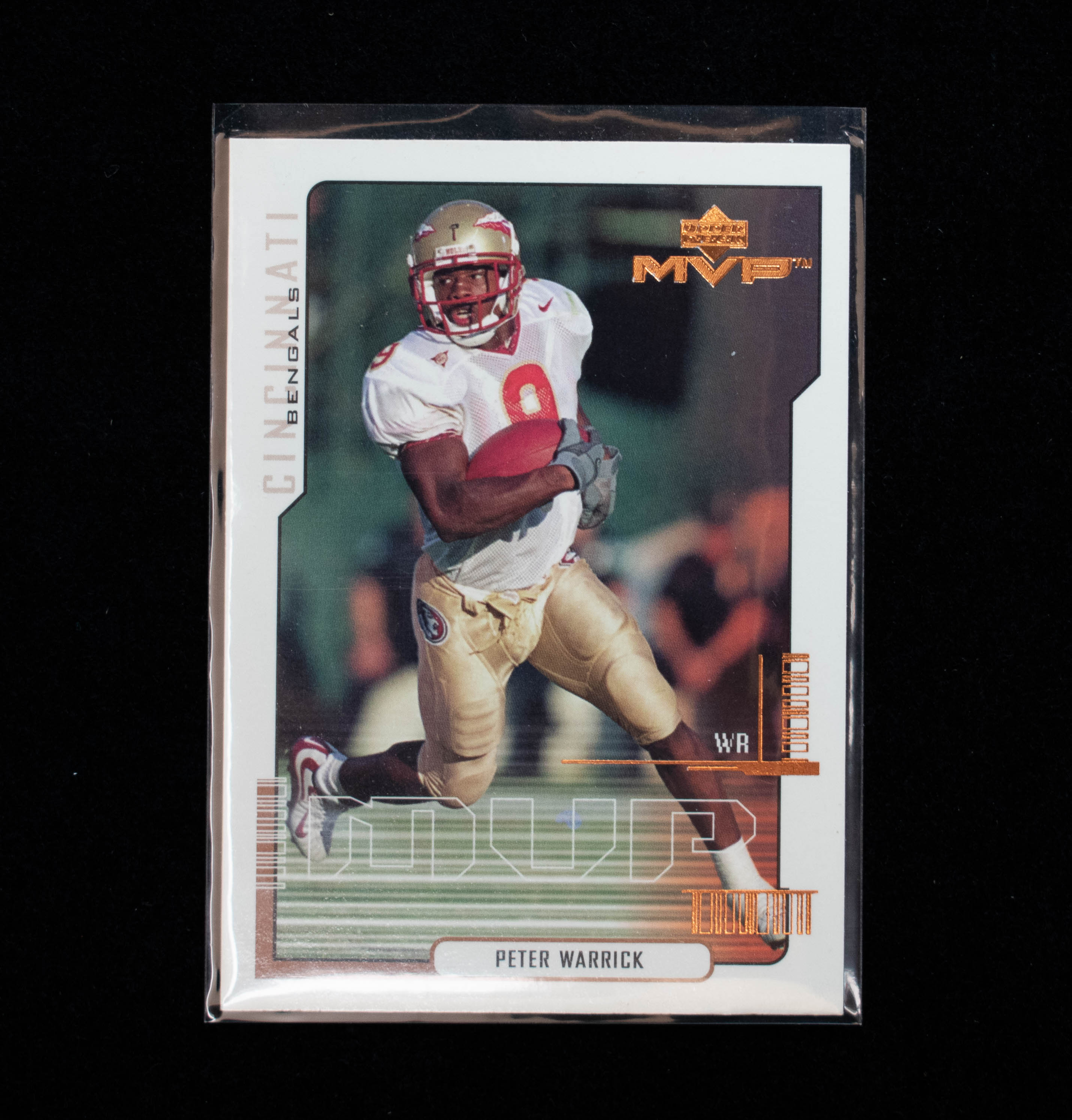 Peter Warrick 188 Upper Deck 2000 MVP Bengals