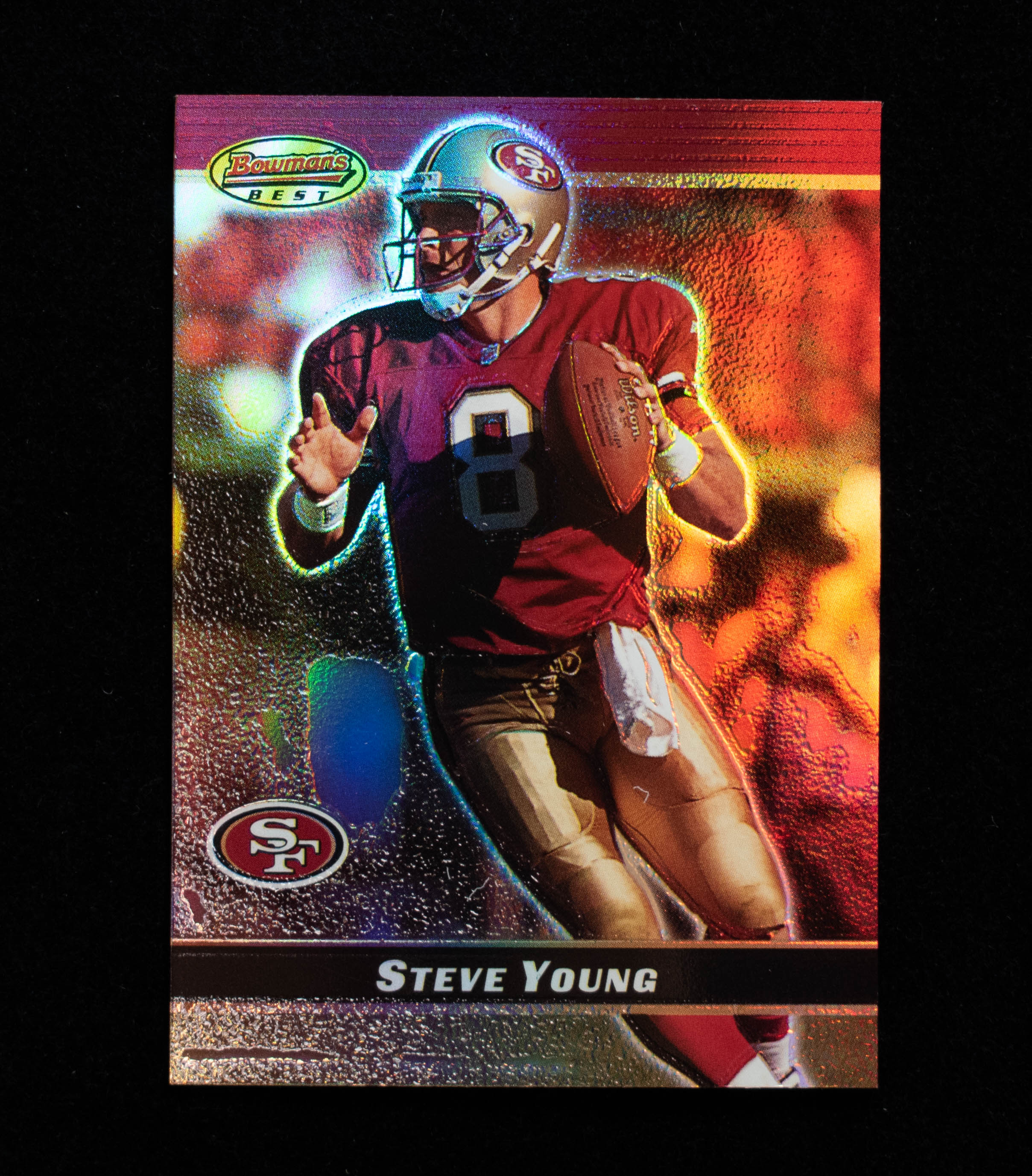 Steve Young 79 Topps 2000 Bowmans Best 49ers