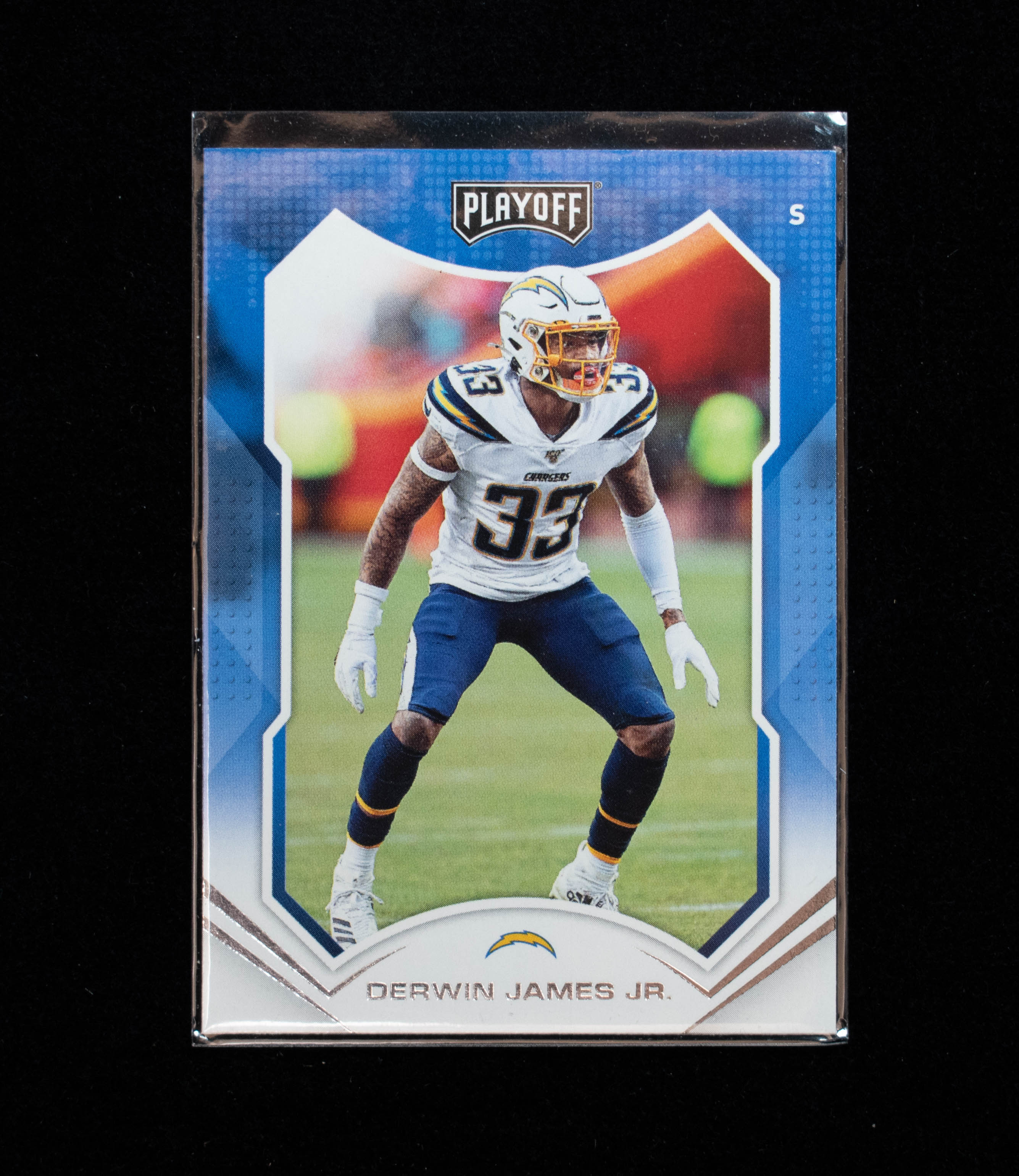 Derwin James JR 98 Panini 2021 Playoff Football Chargers